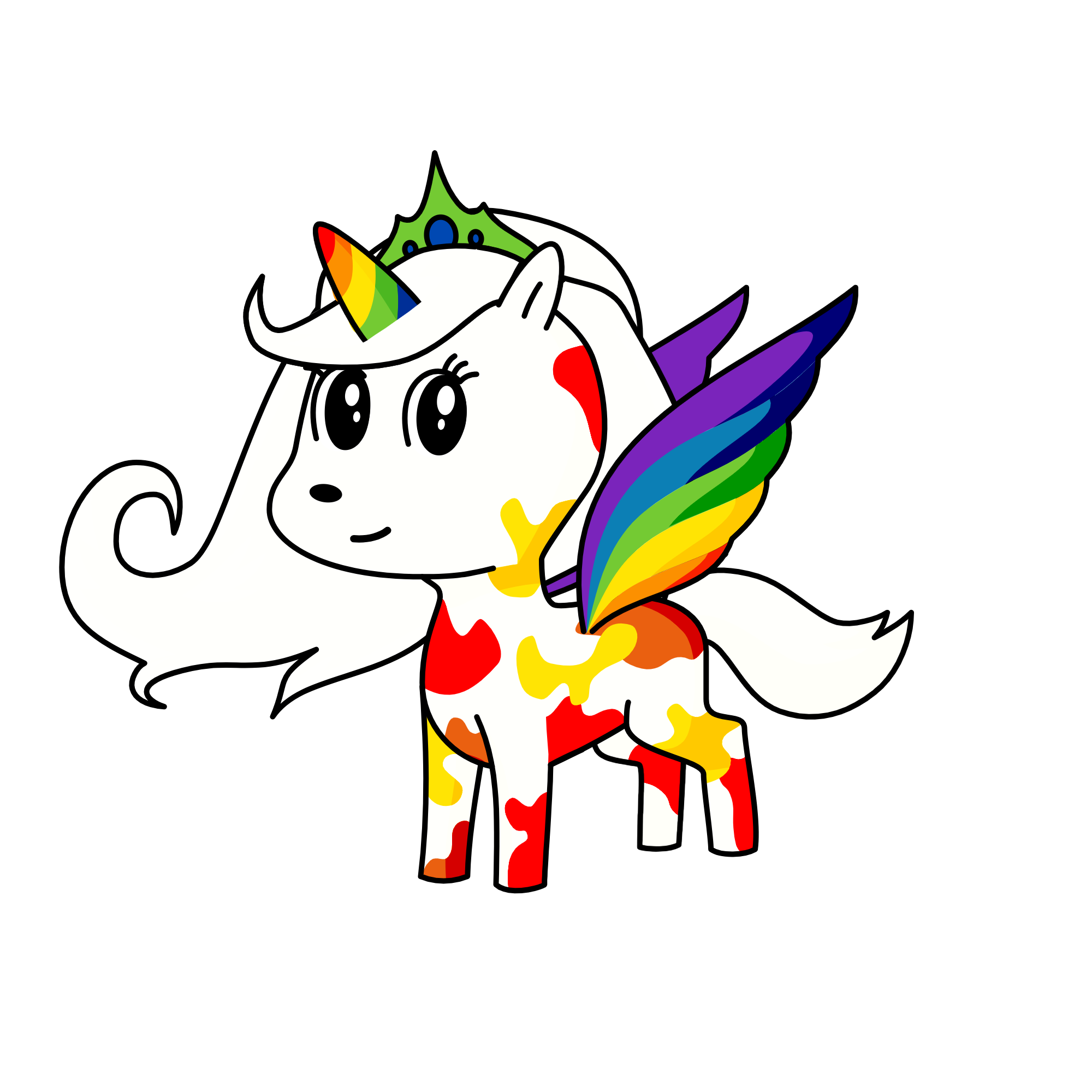PRIDE 🌈🌈, the unicorn