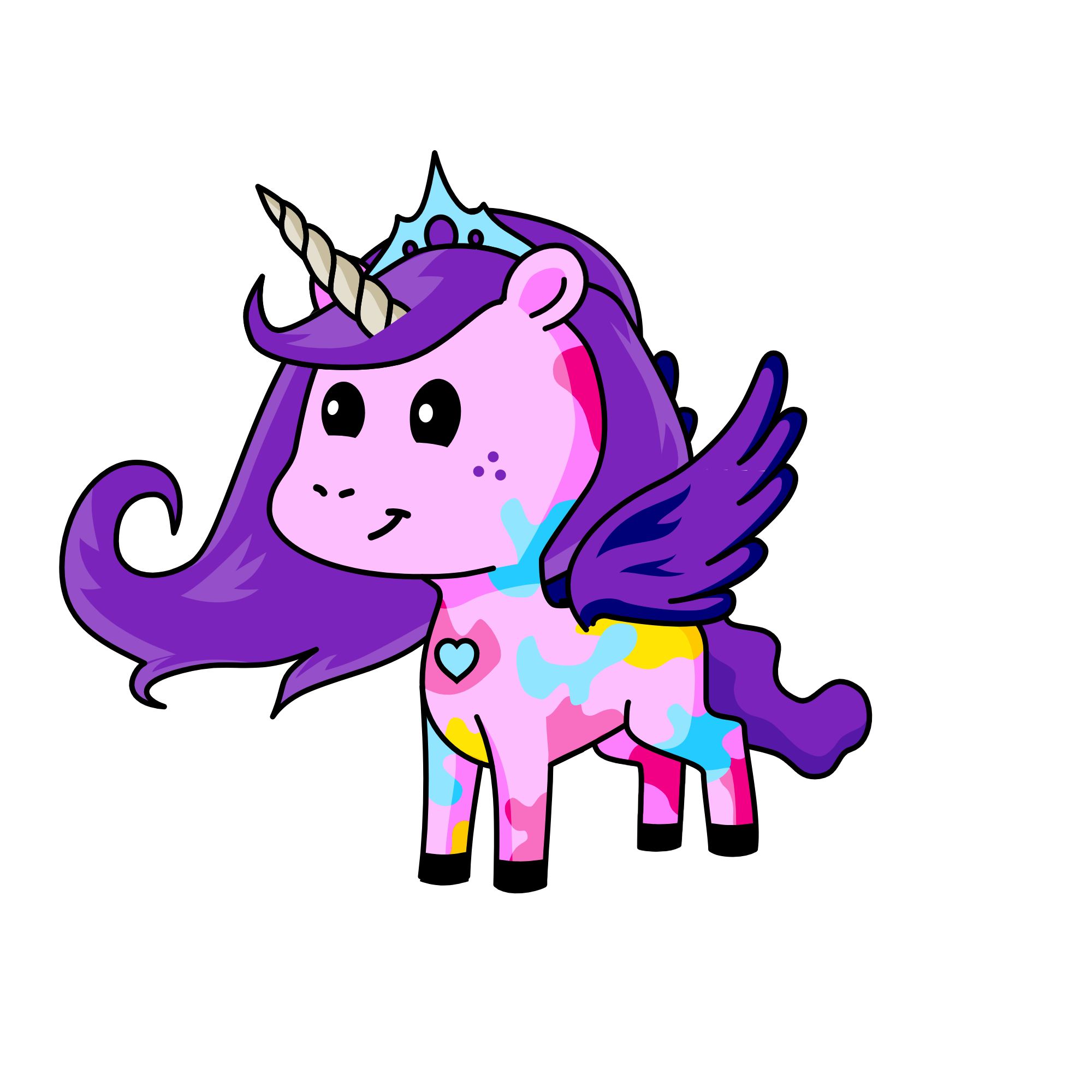 Diamond Dust, the unicorn