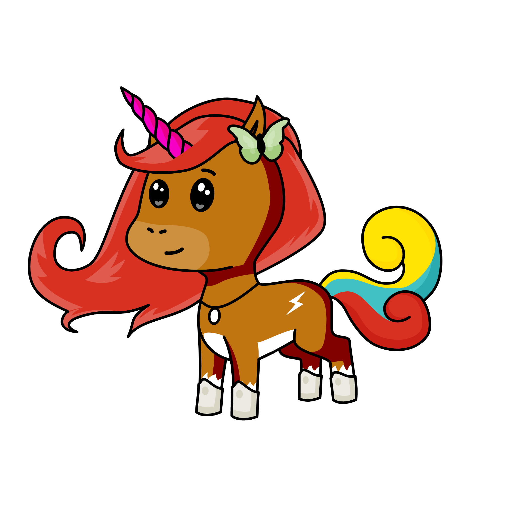Beauty, the unicorn