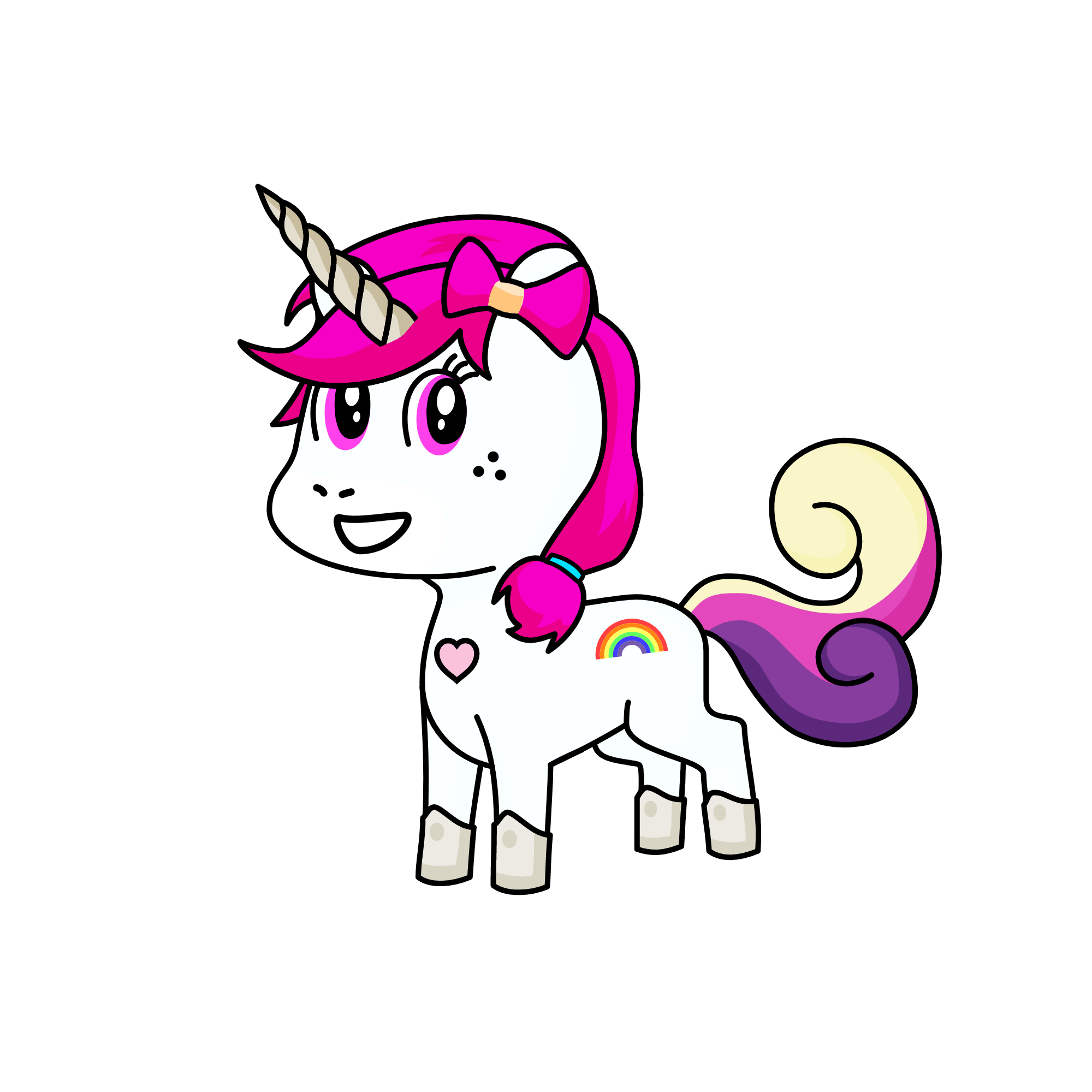 JOJO unicorn, the unicorn