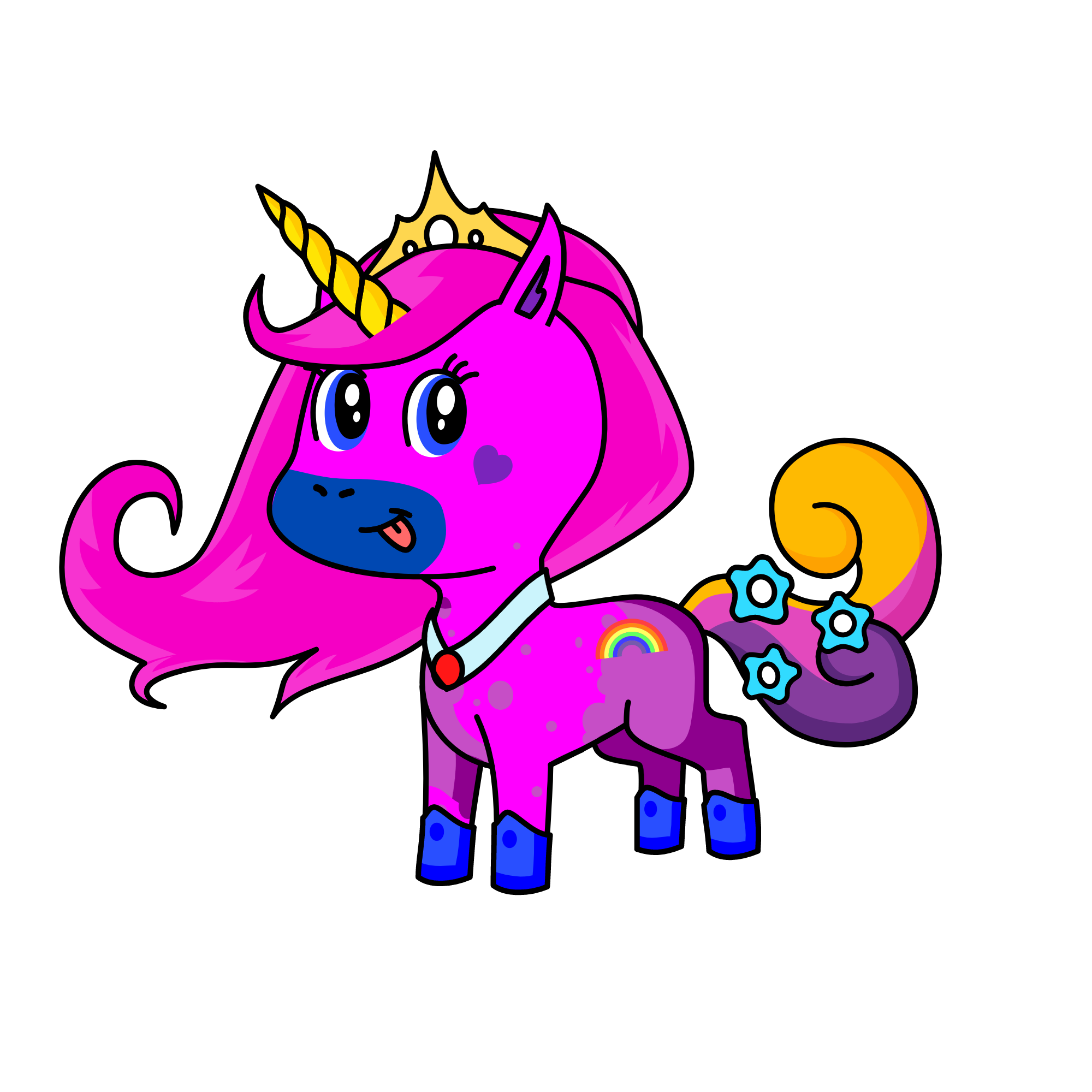 pinkey, the unicorn