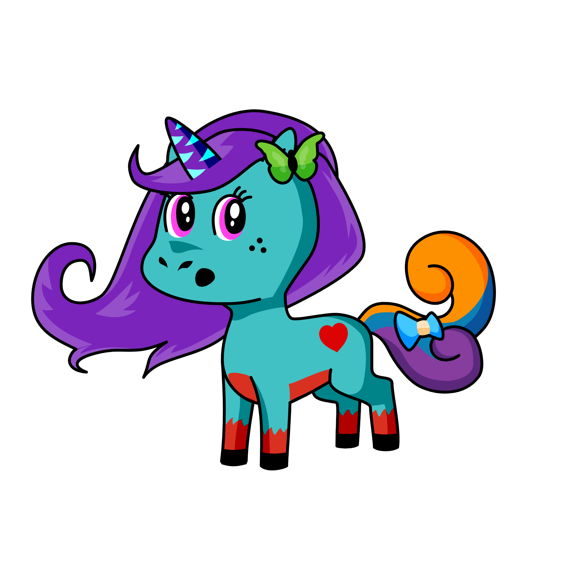 pelly, the unicorn