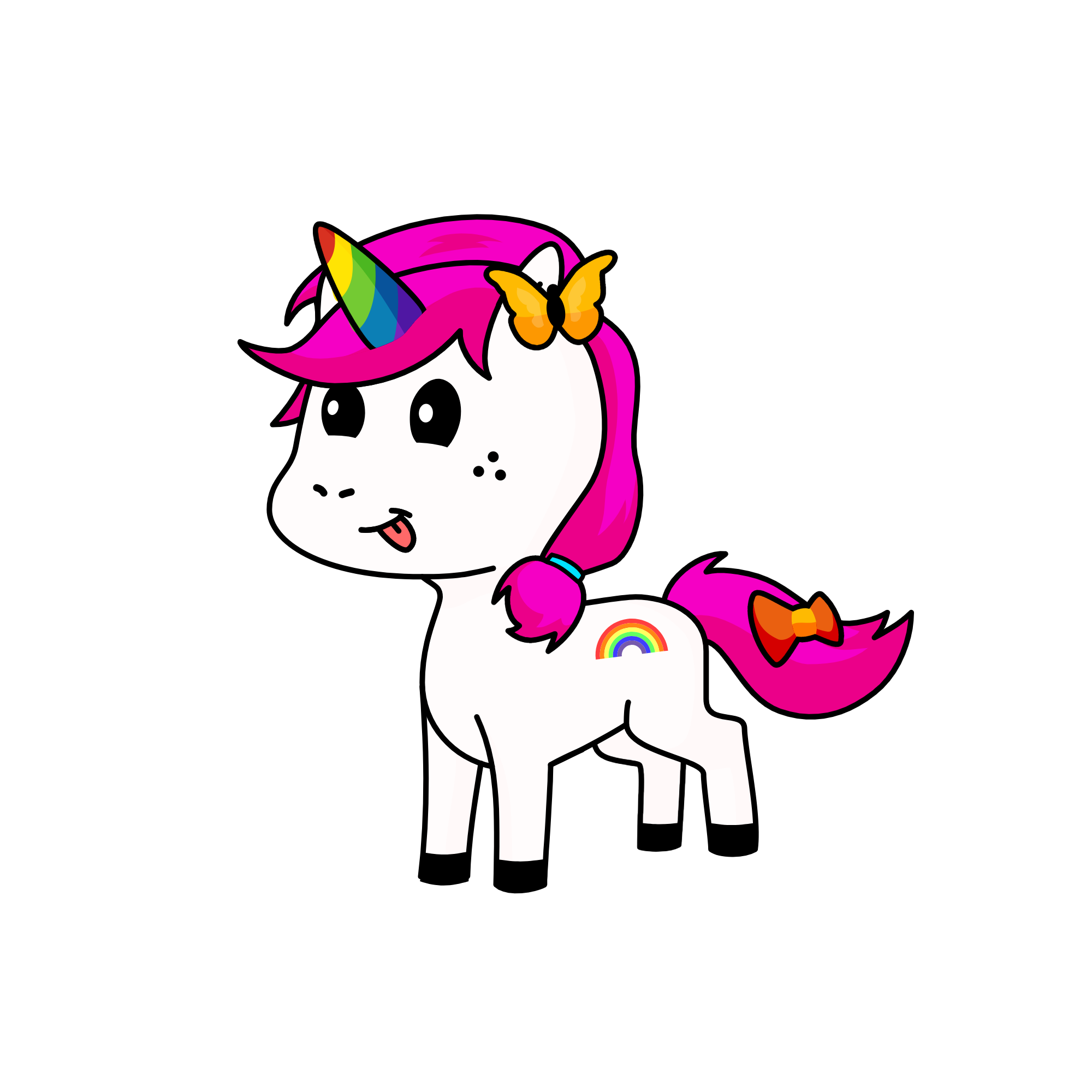 Butterfly, the unicorn
