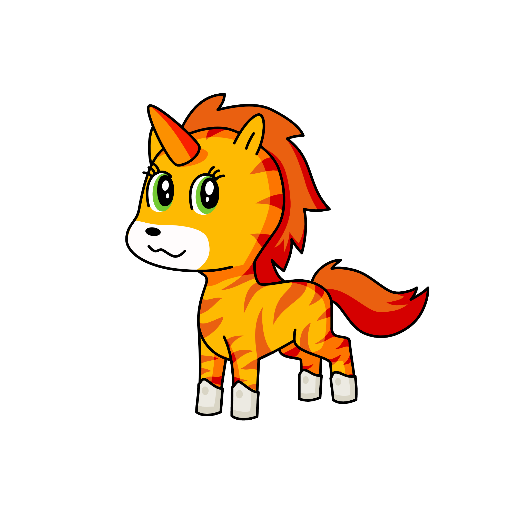 Keekee, the unicorn