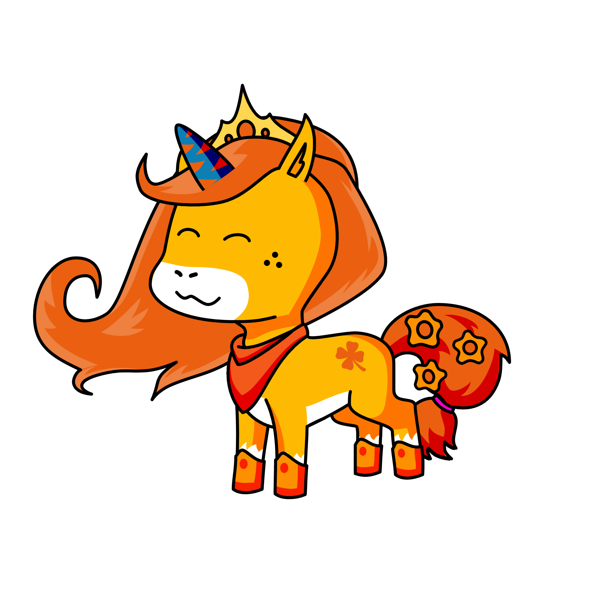 Sandy Cloud, the unicorn