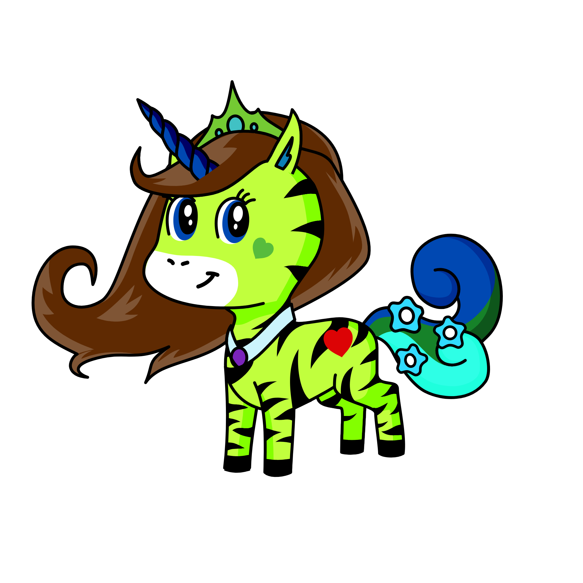 Queen Karai of Nature, the unicorn