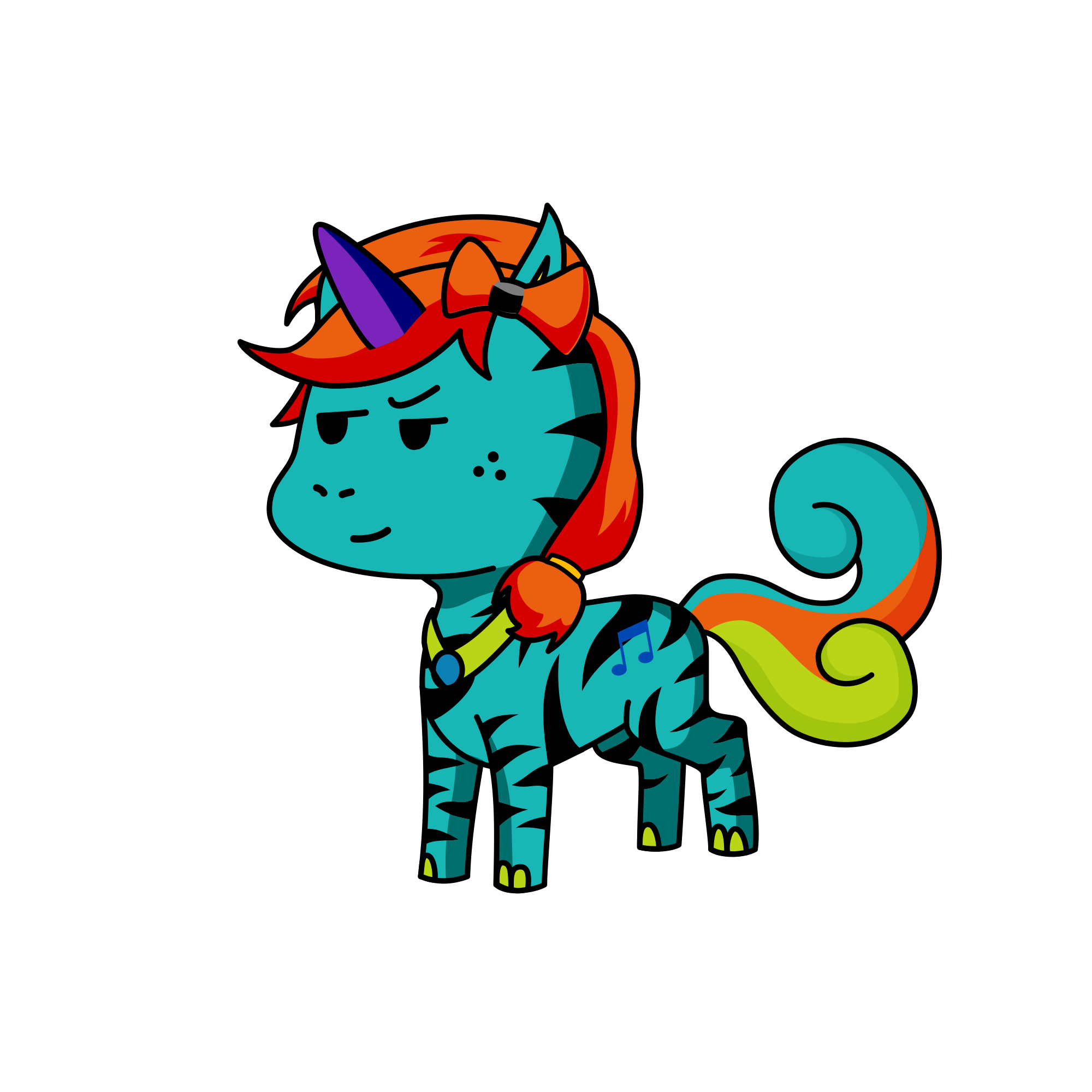 Ashley , the unicorn