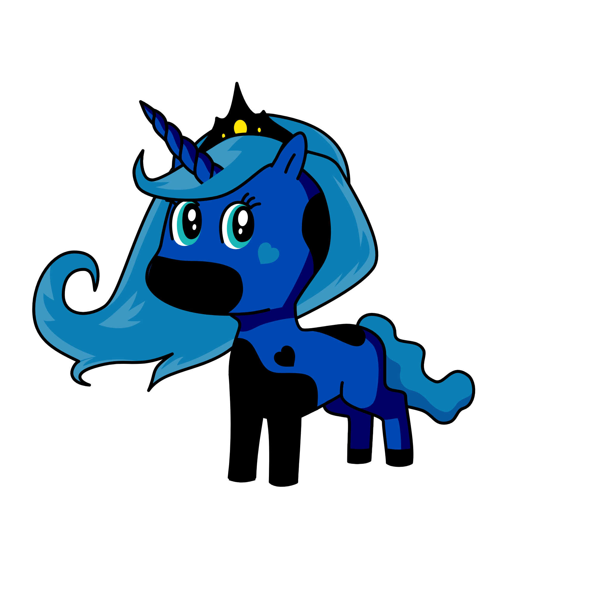 luna, the unicorn