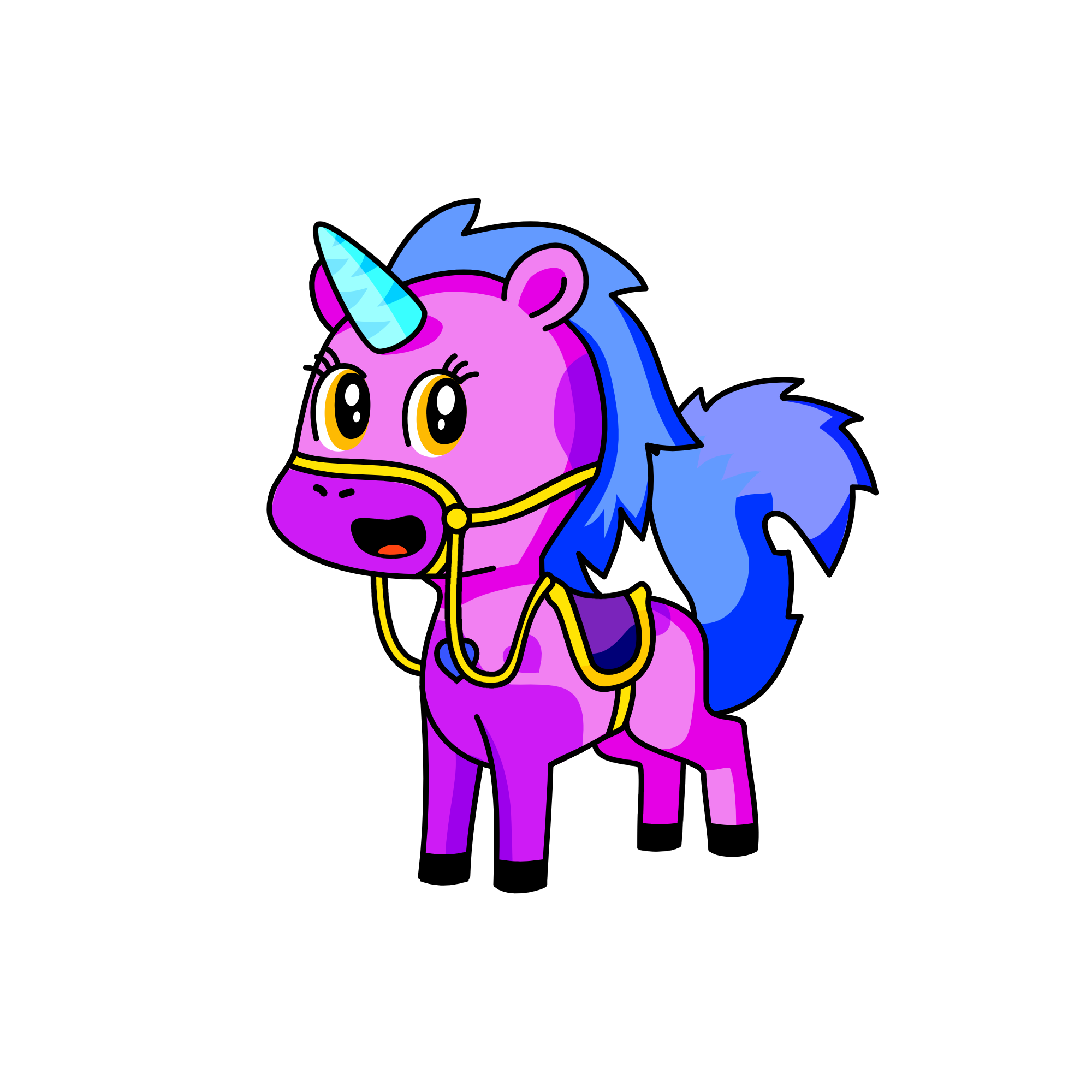Prinsy, the unicorn