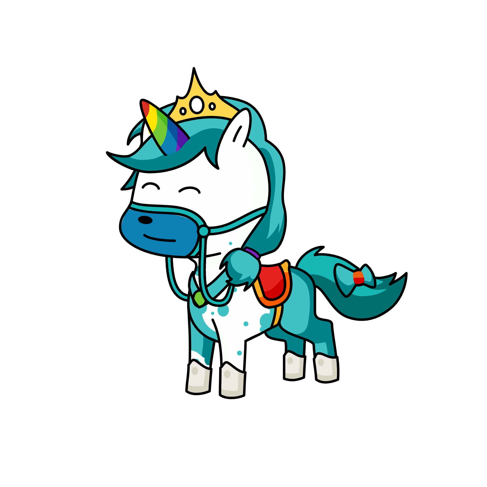 Gonca, the unicorn