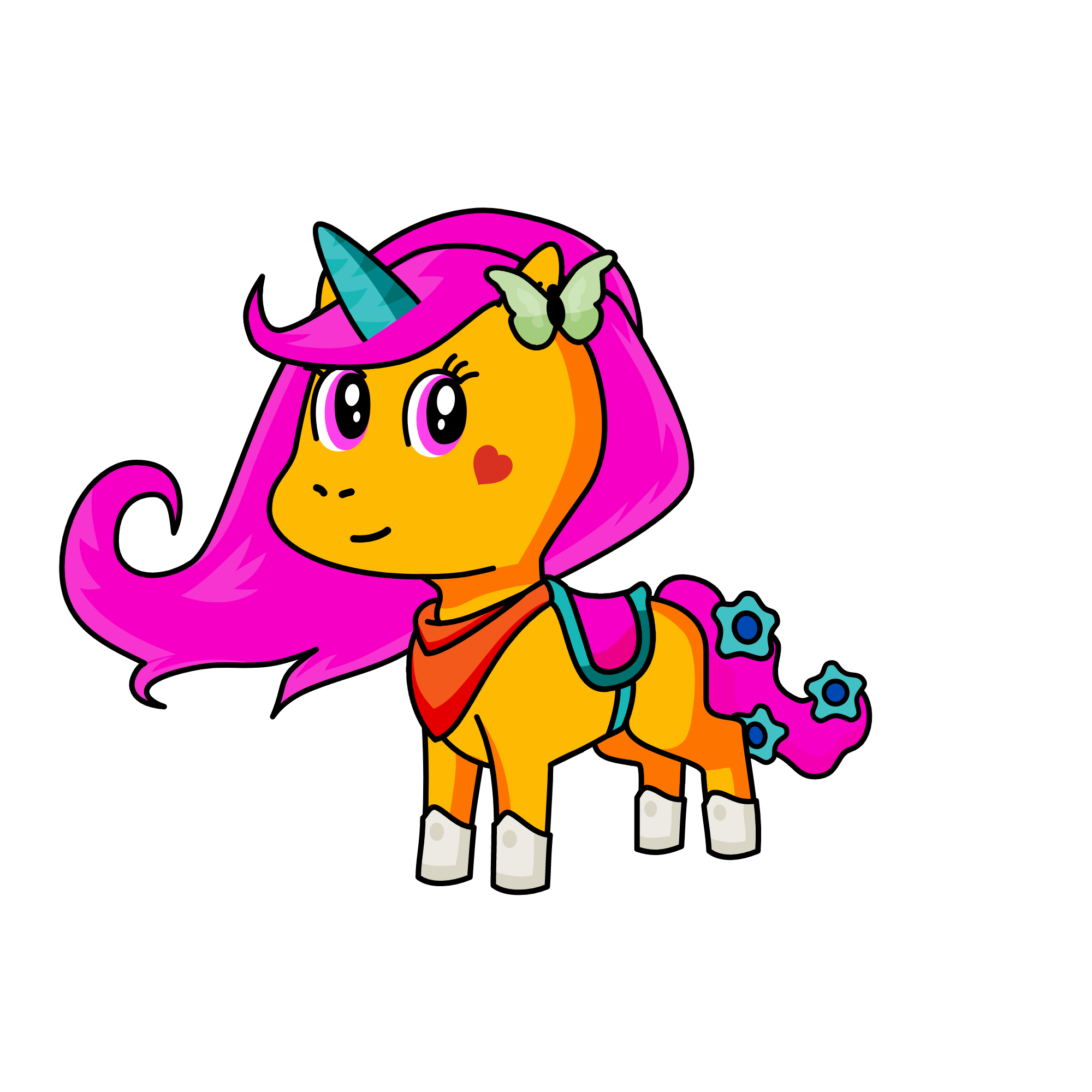 lily, the unicorn