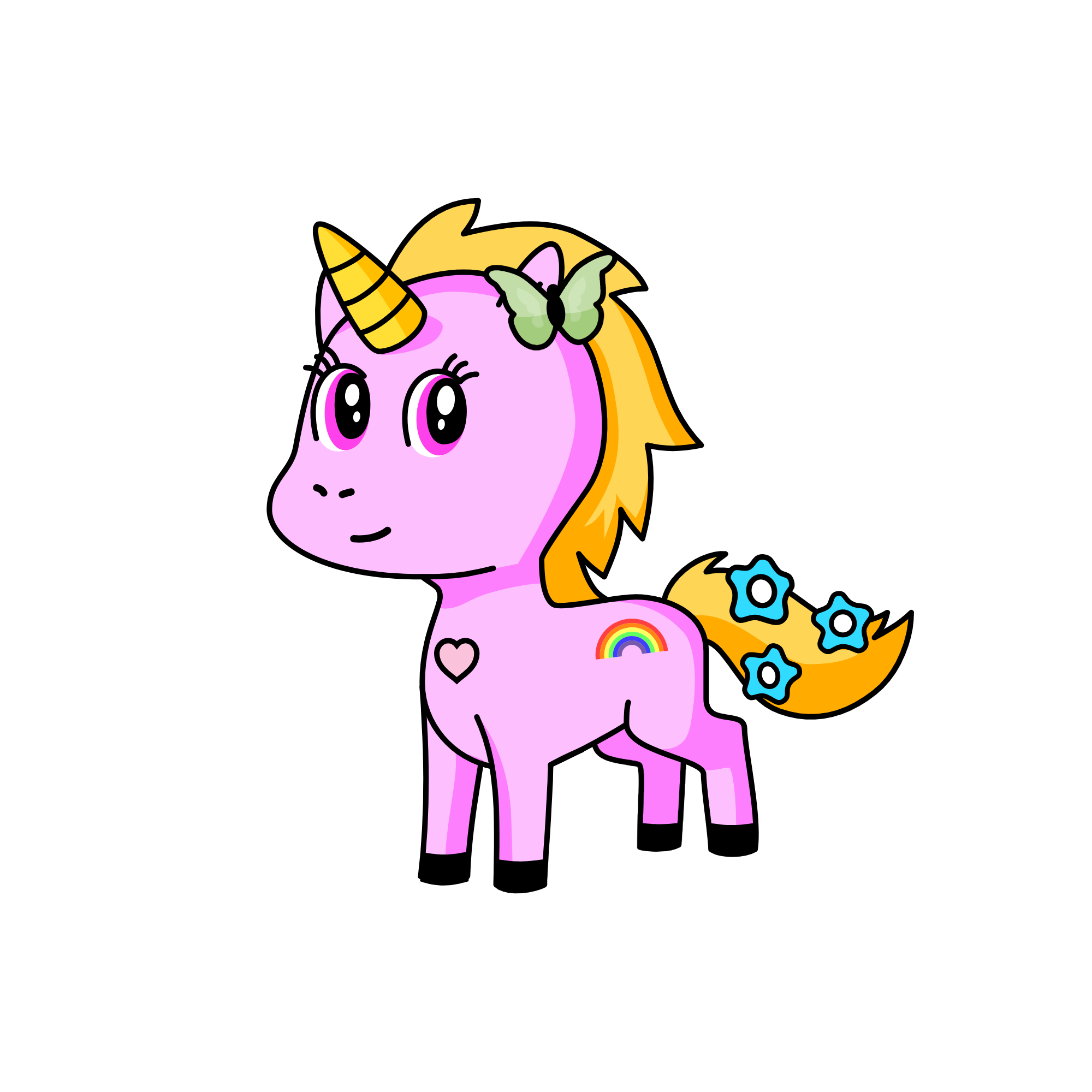 Emily, the unicorn