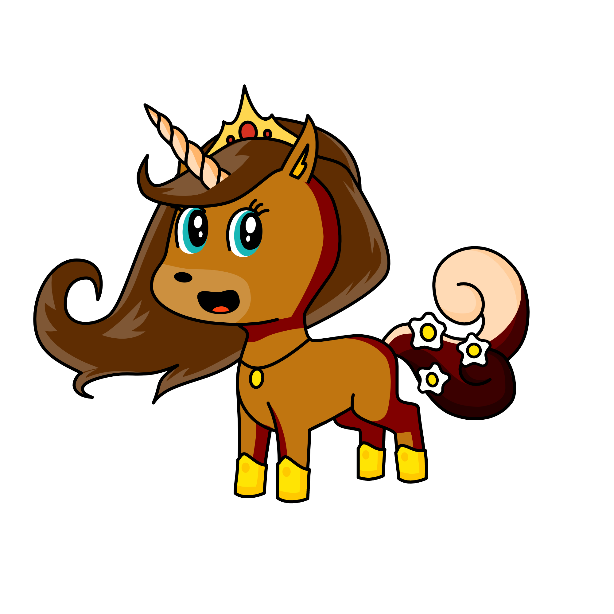 Princess Celestia, the unicorn