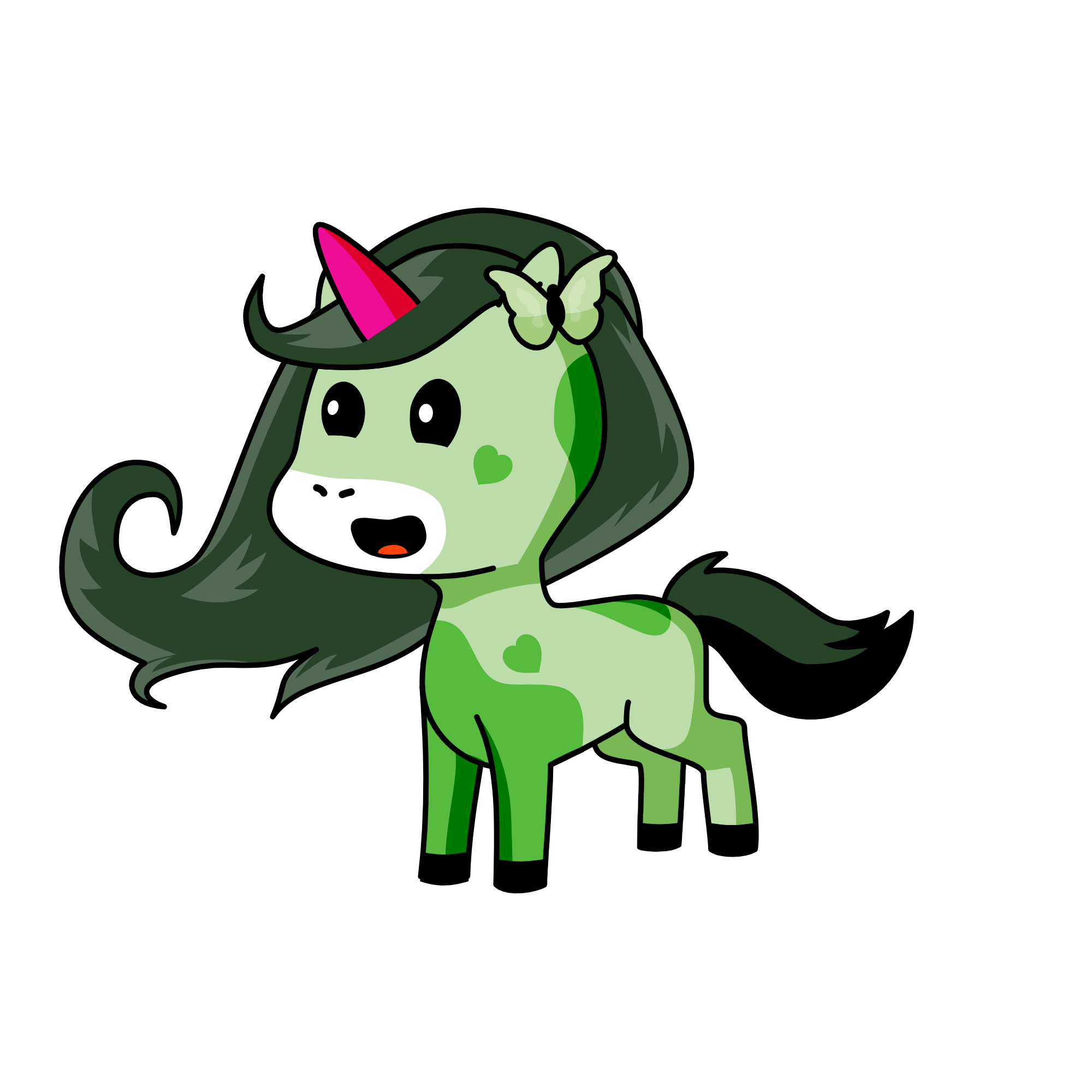 Popcorn, the unicorn