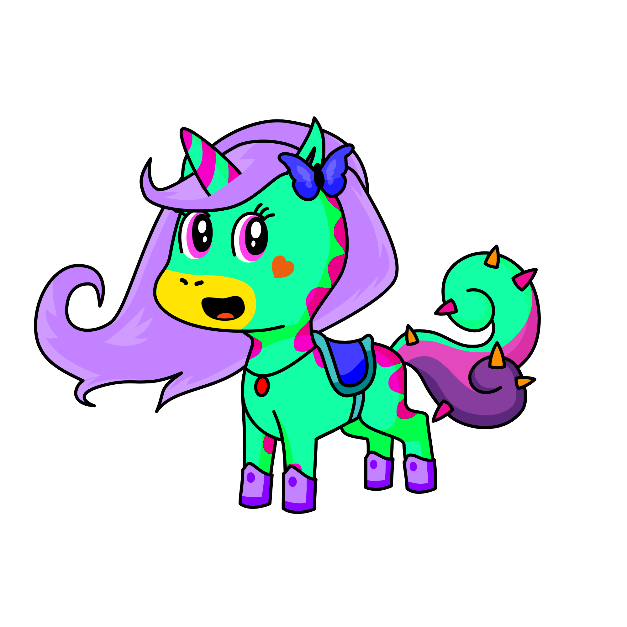Lola, the unicorn