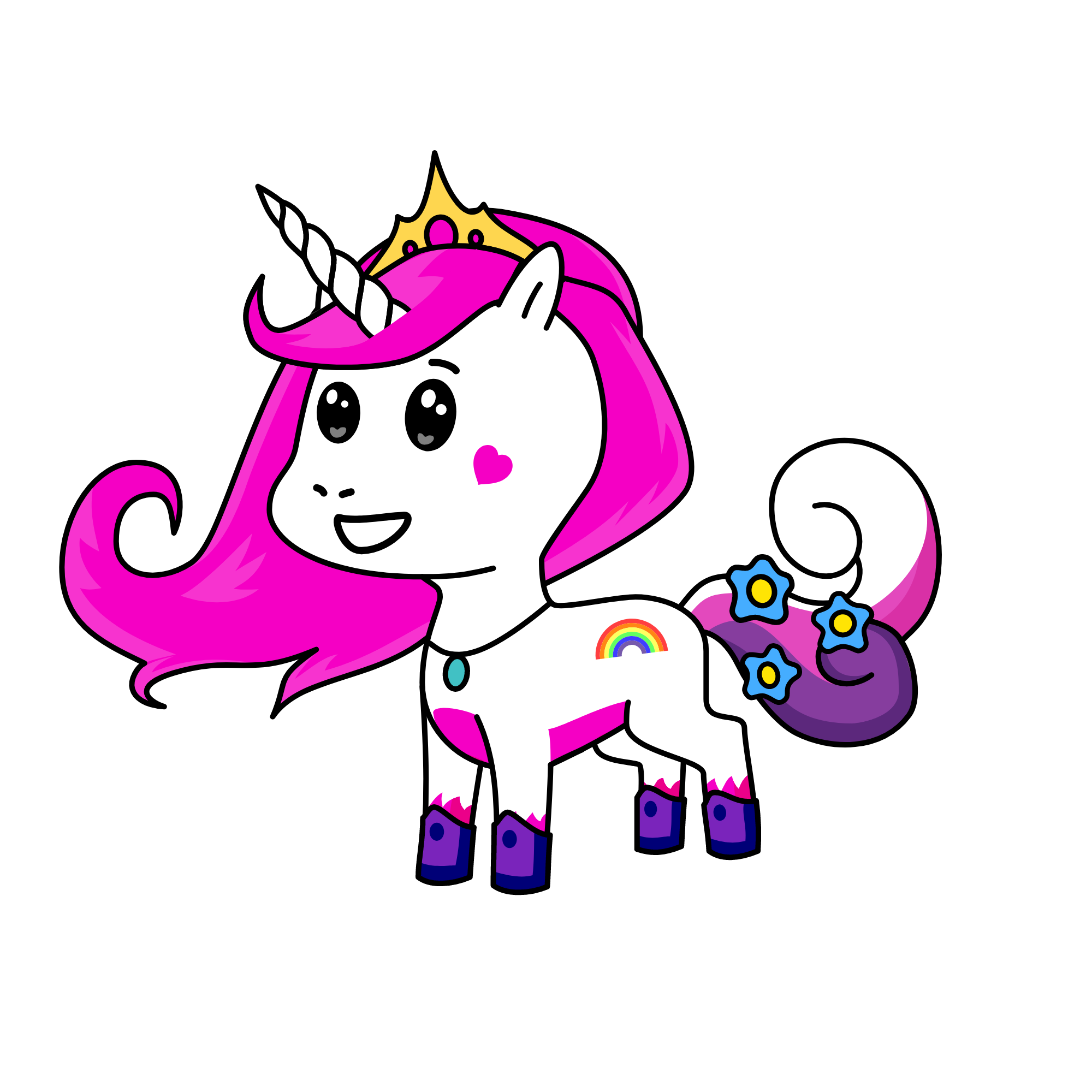 Princess SugarPlum, the unicorn