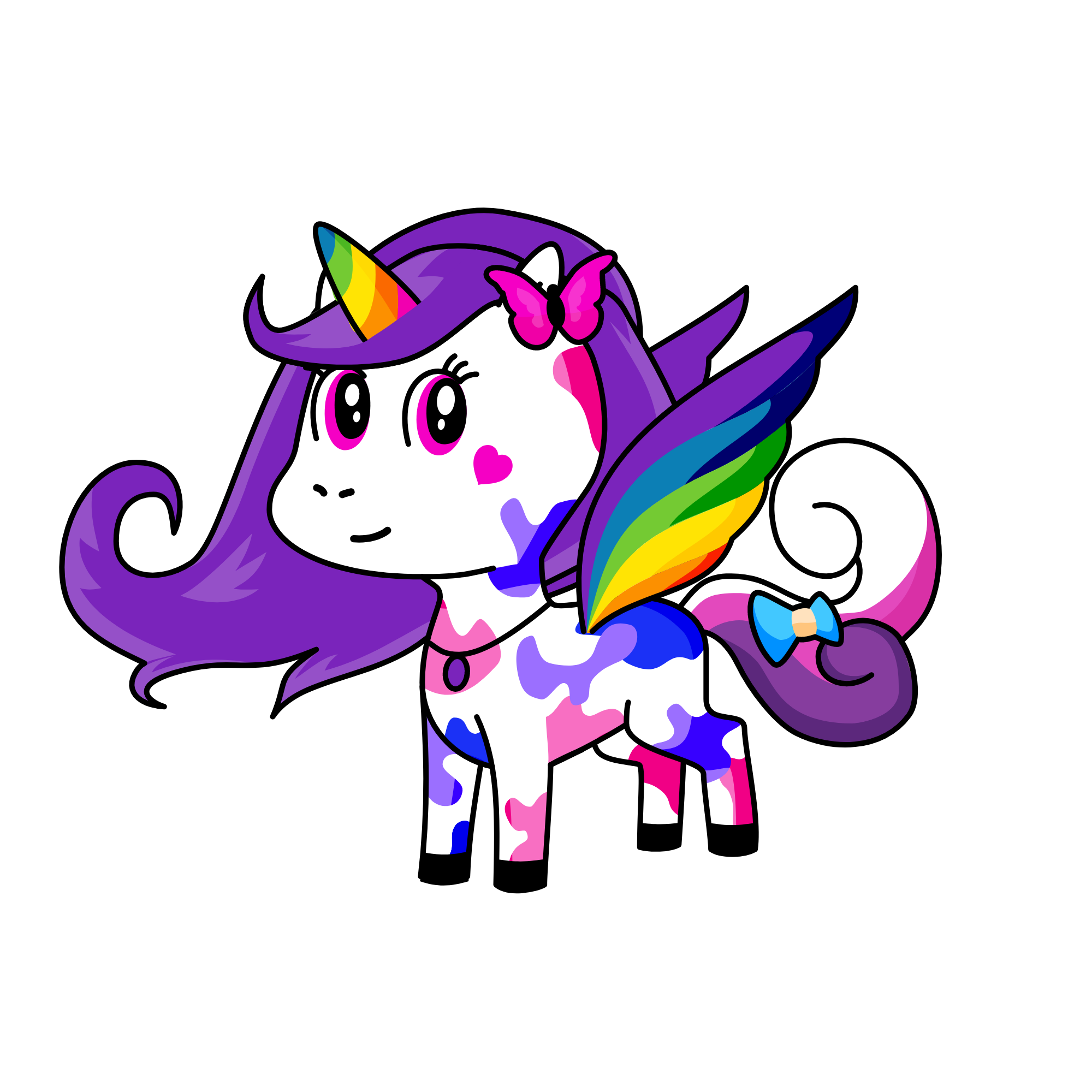 Dianthus, the unicorn