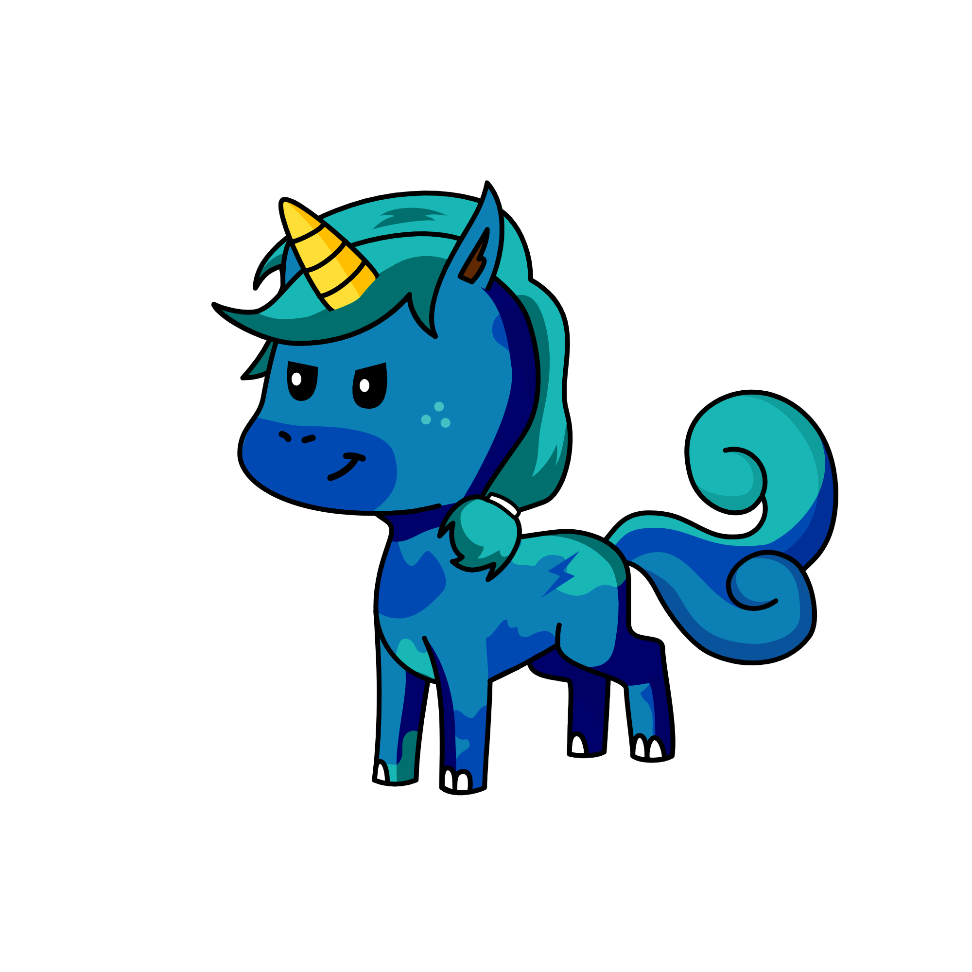 Icy, the unicorn