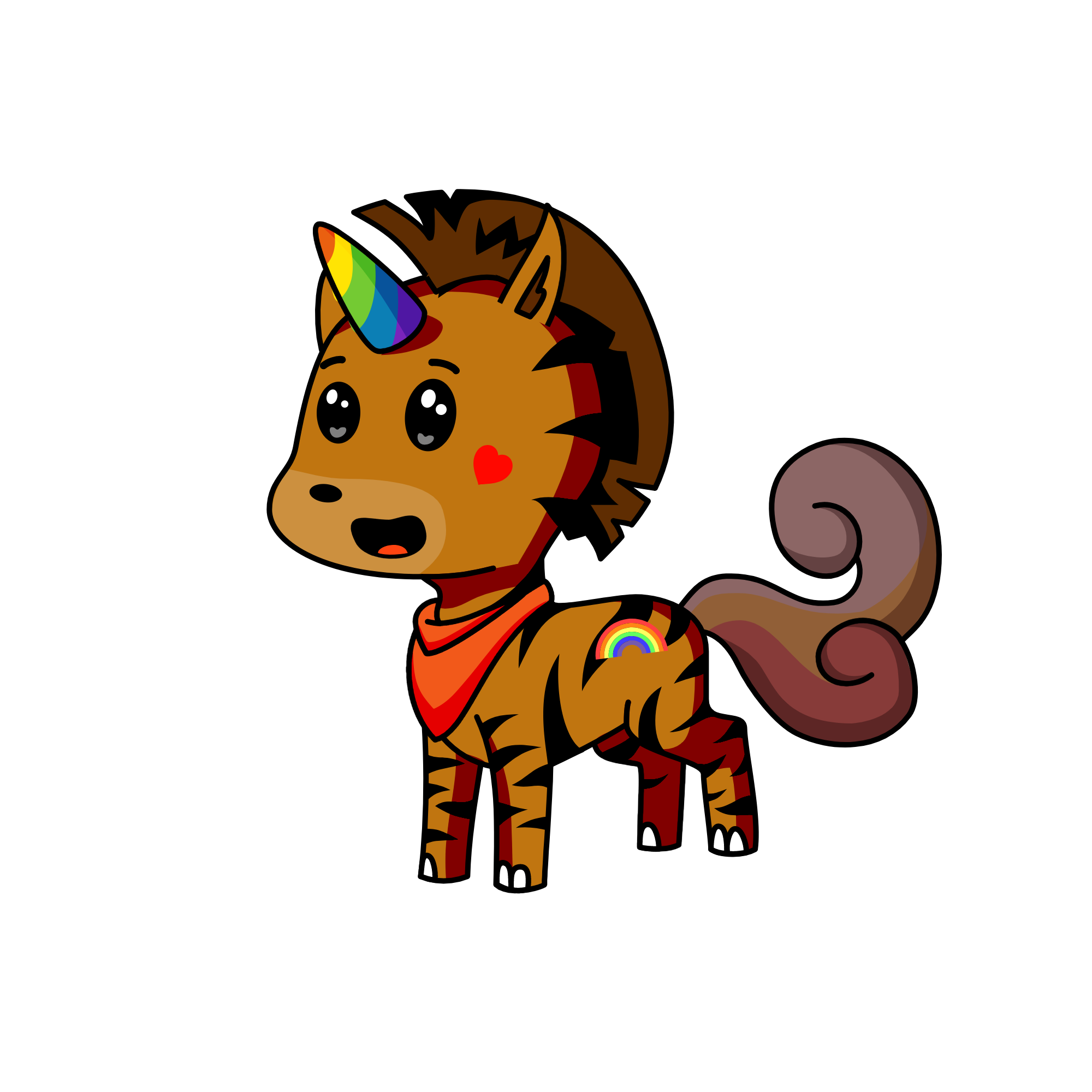 Muñeco, the unicorn