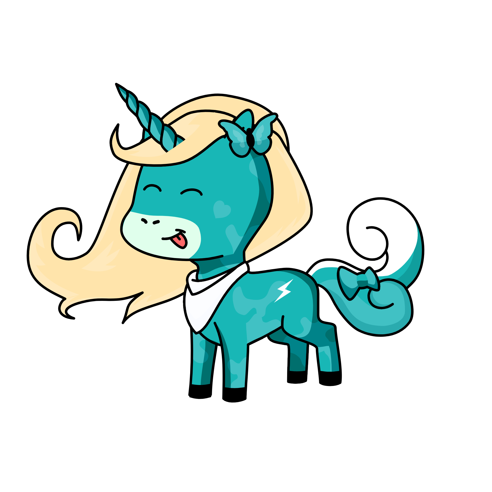 fgkj;rgb, the unicorn