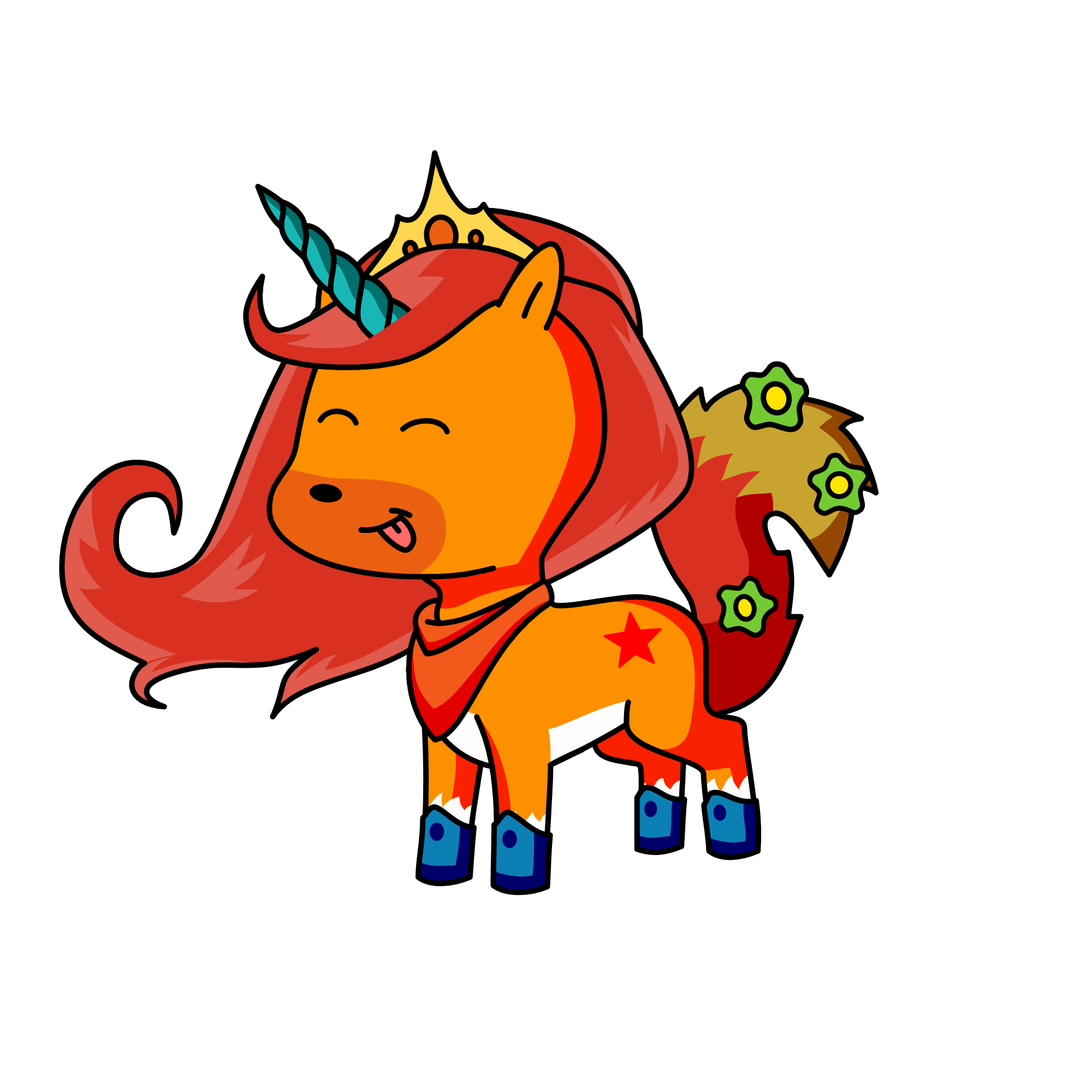 Rosa, the unicorn