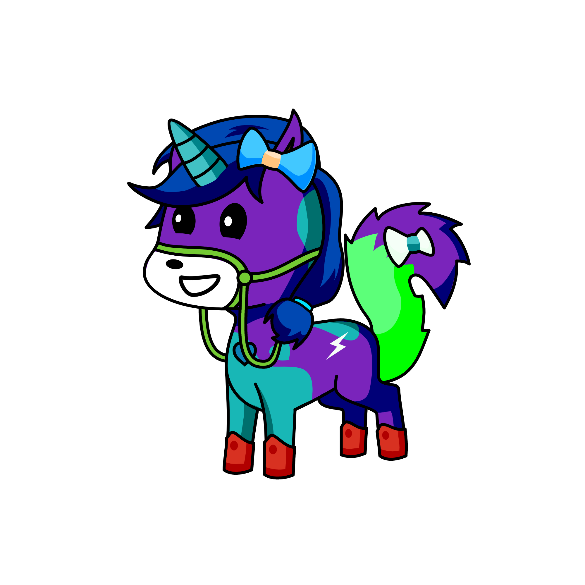 Sparklers, the unicorn