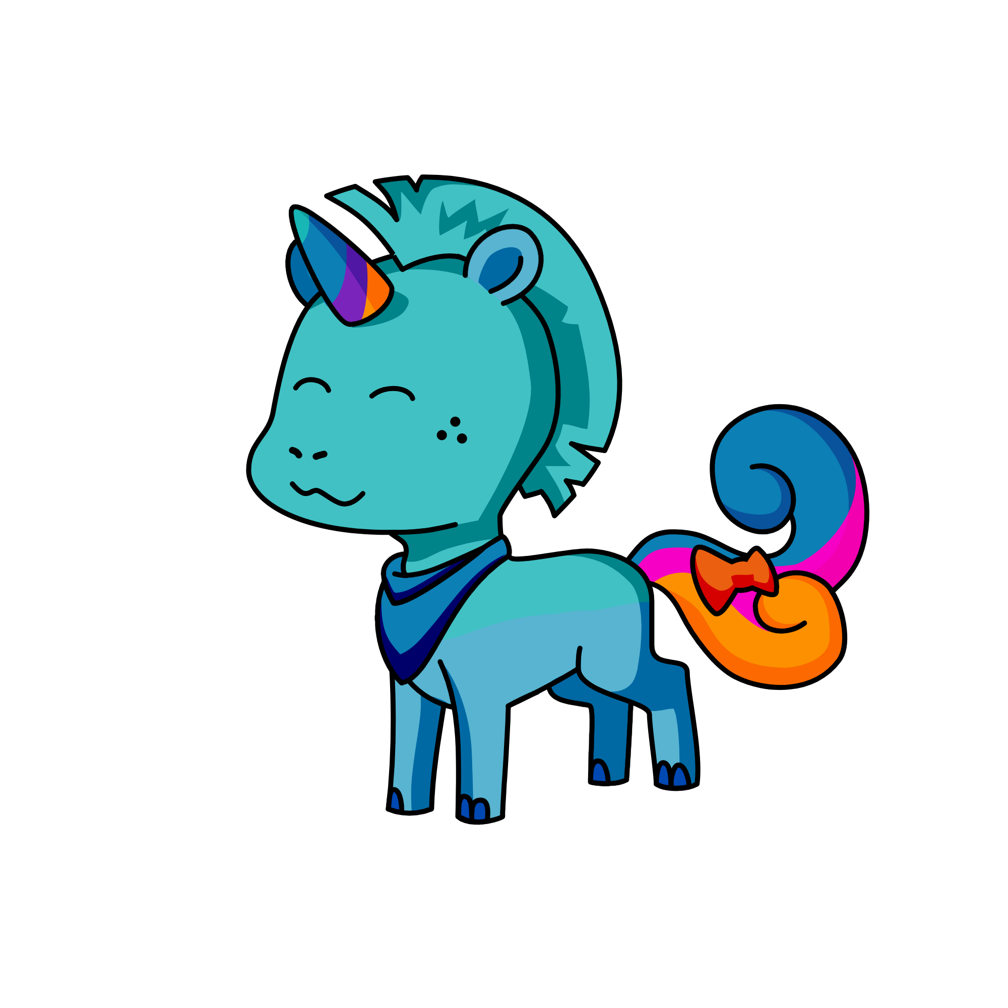 Bilpsy, the unicorn