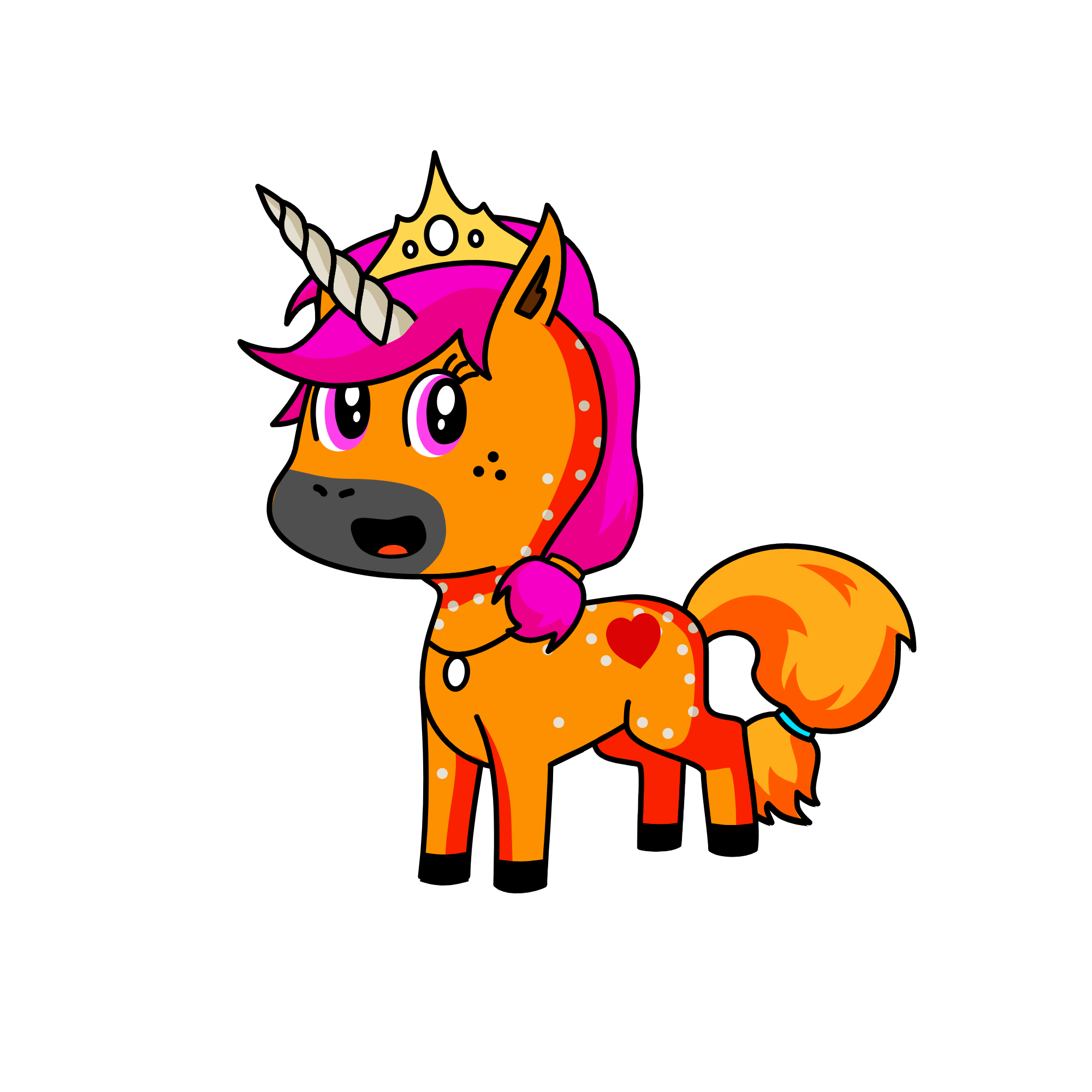 Jewel, the unicorn