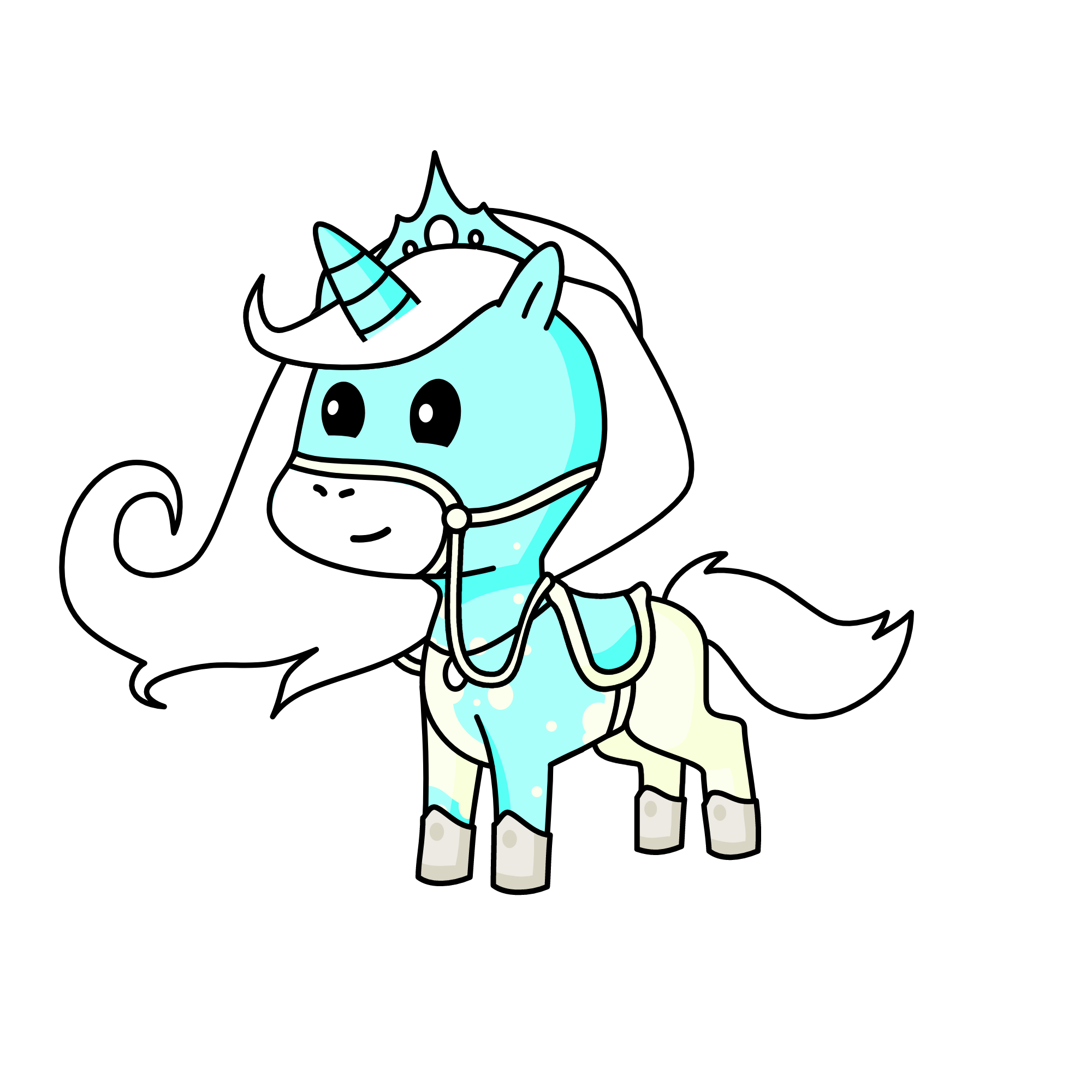 The Ice Uni, the unicorn