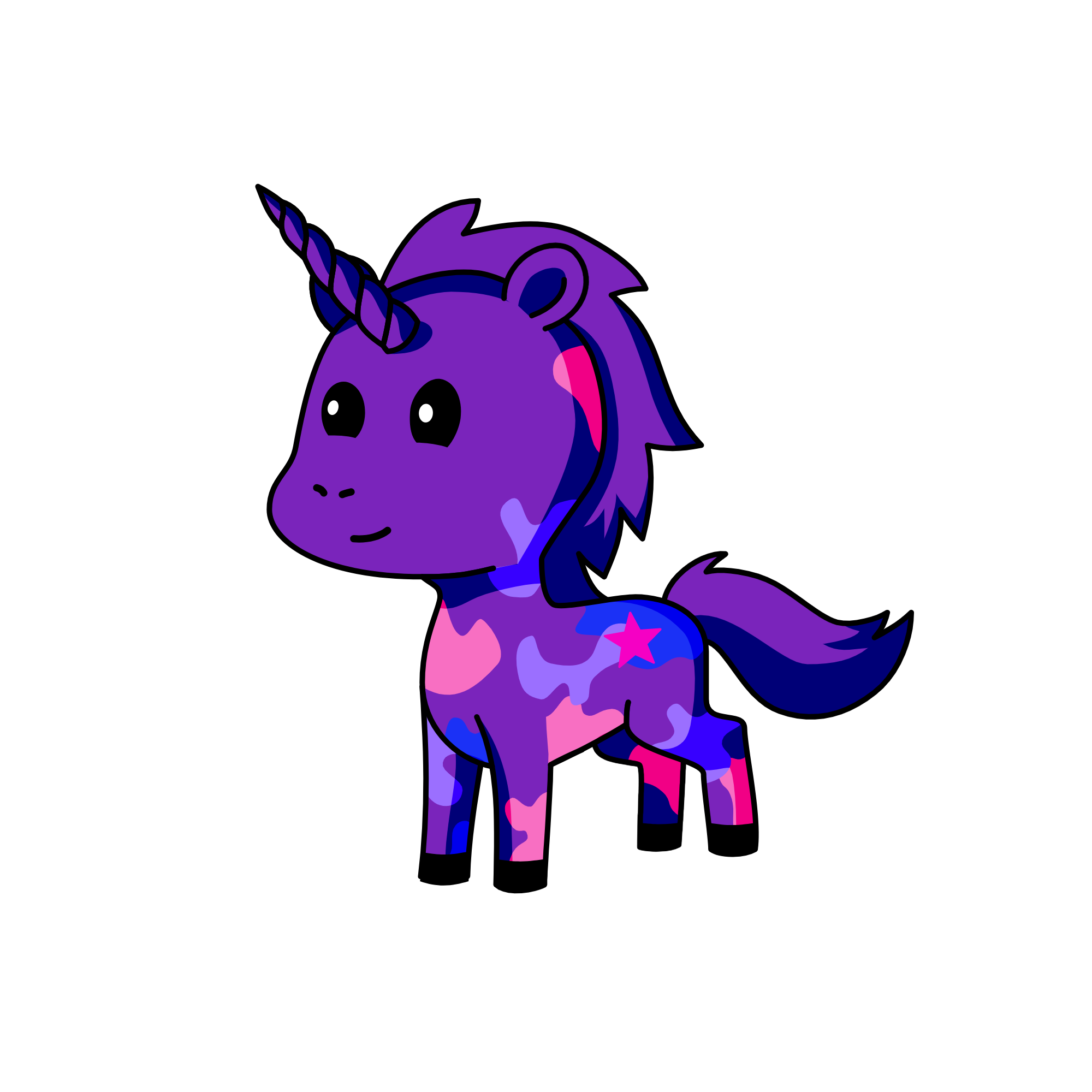 Twilit, the unicorn