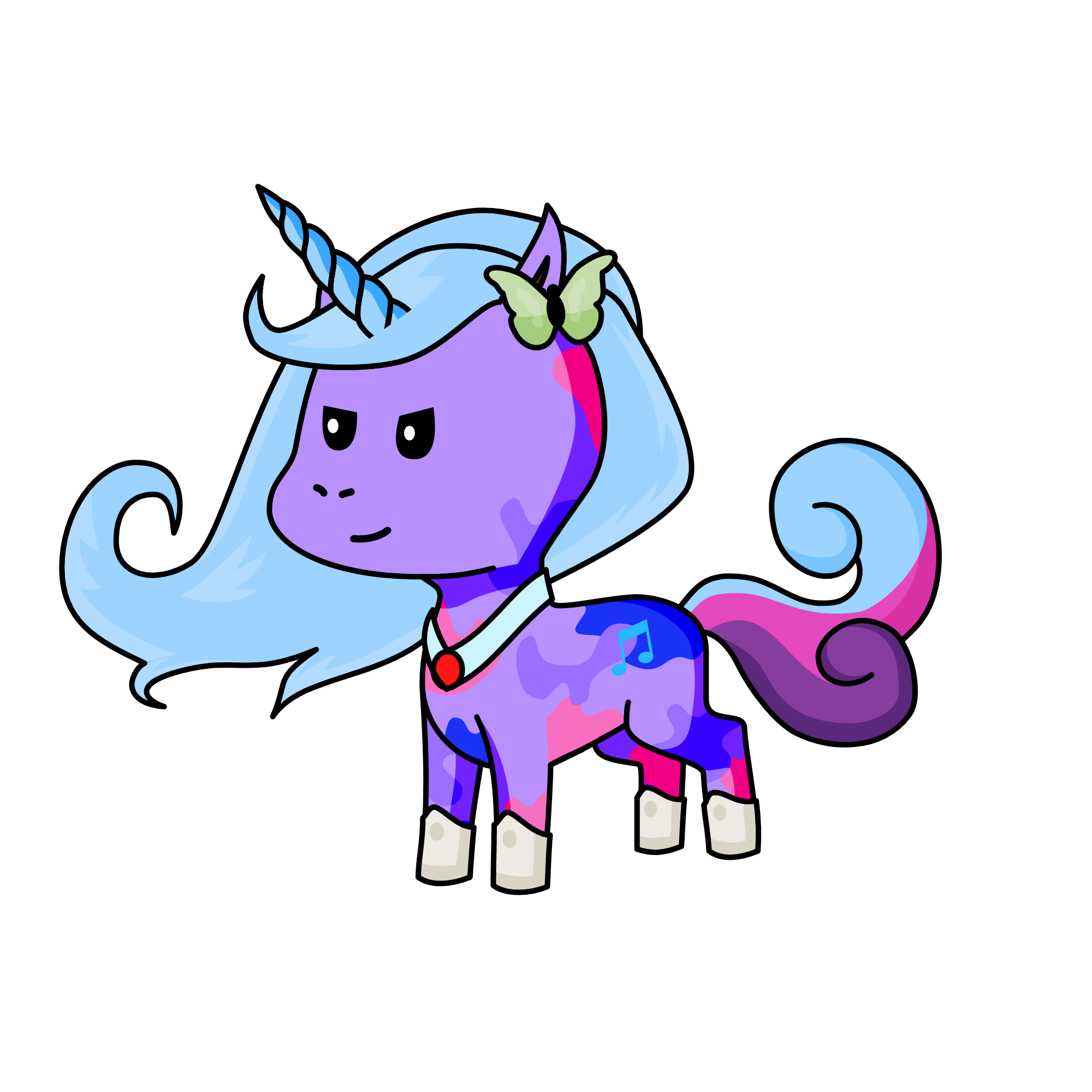 Radiant Hope , the unicorn