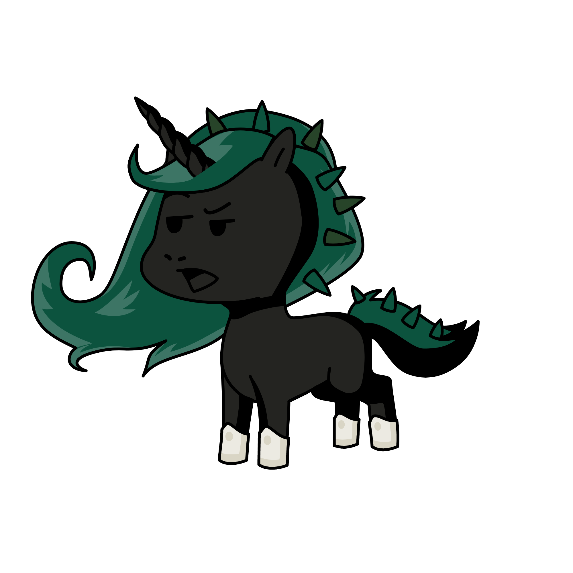 Queen Chrysalis, the unicorn
