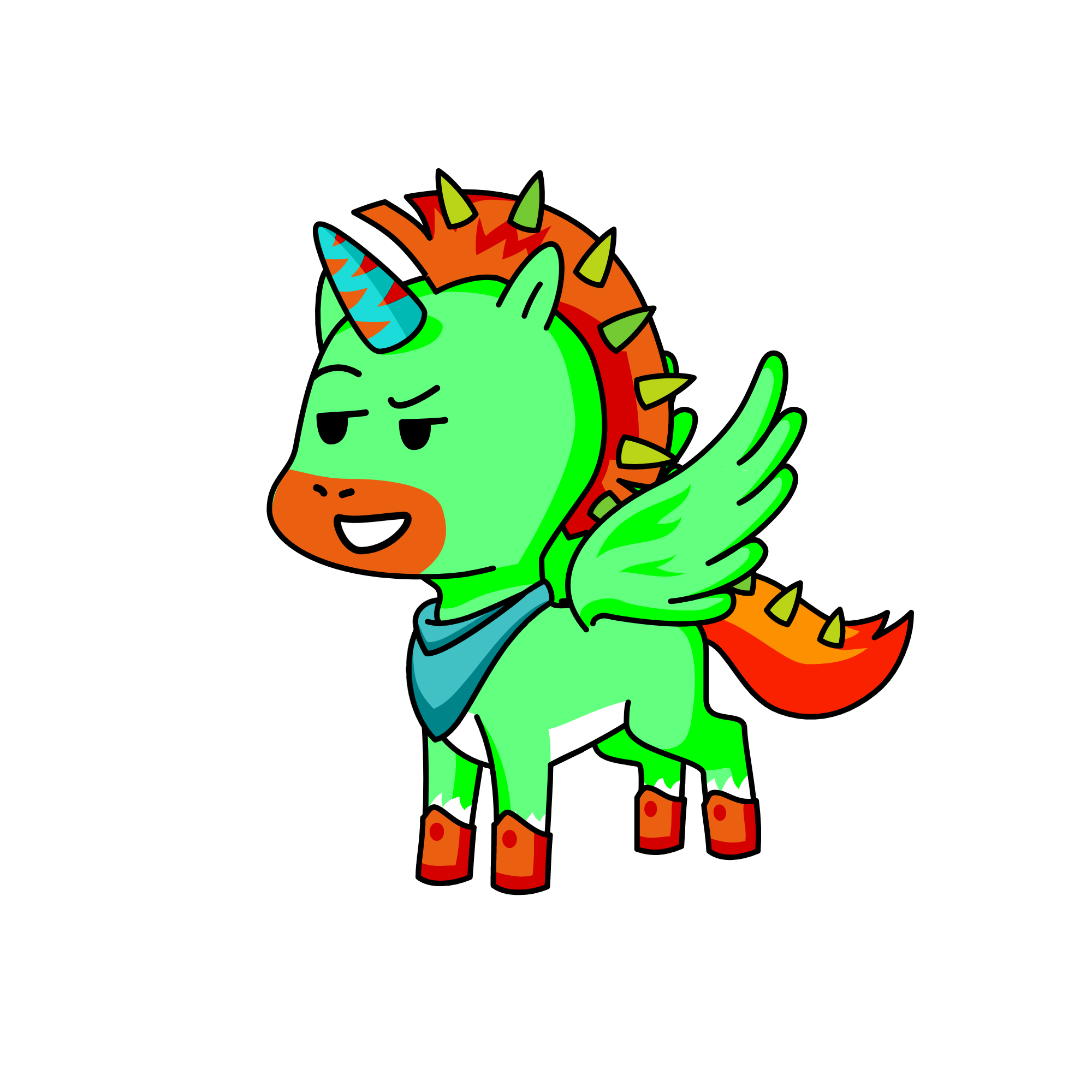 The Dudeicorn, the unicorn