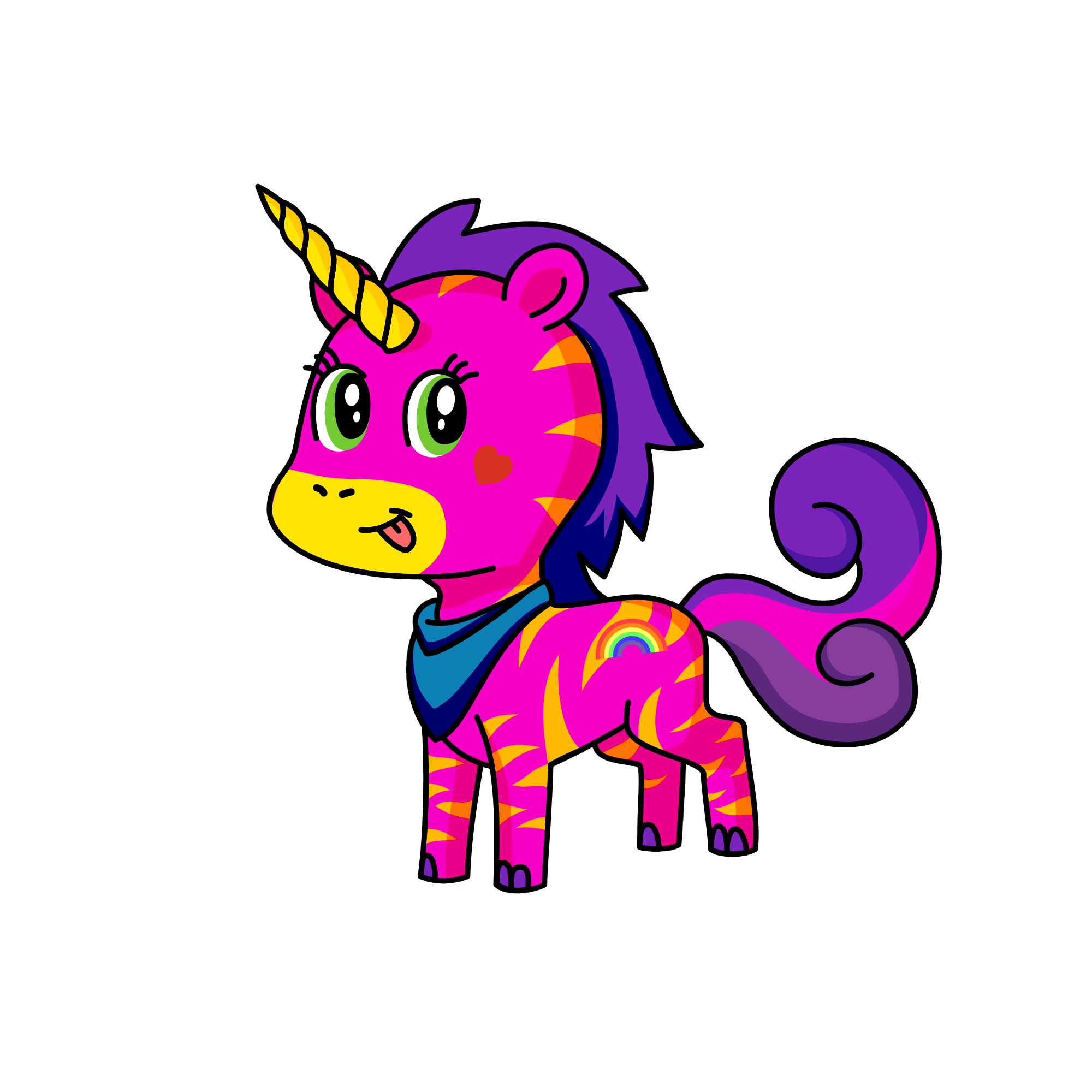 Joan, the unicorn