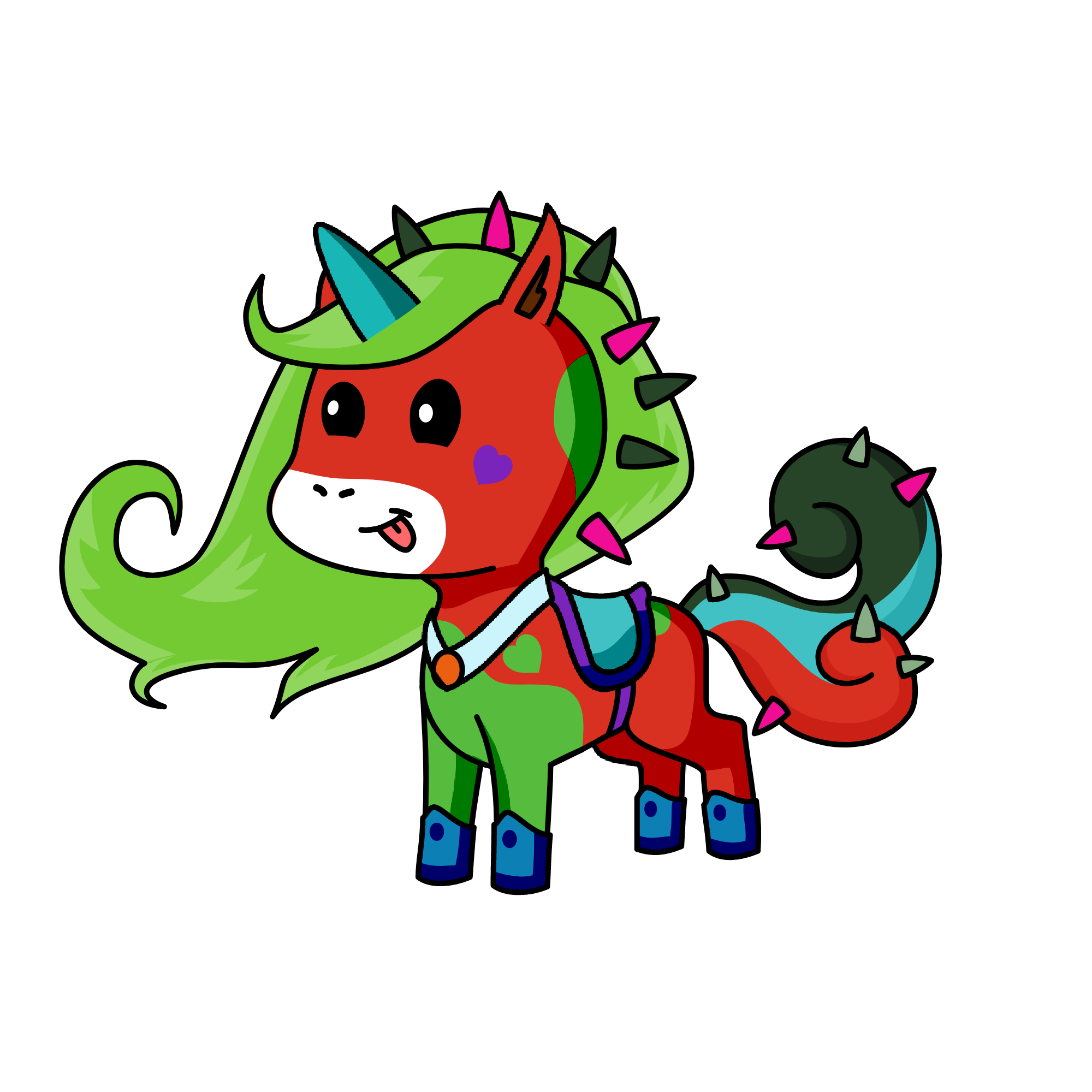 coco lovey, the unicorn