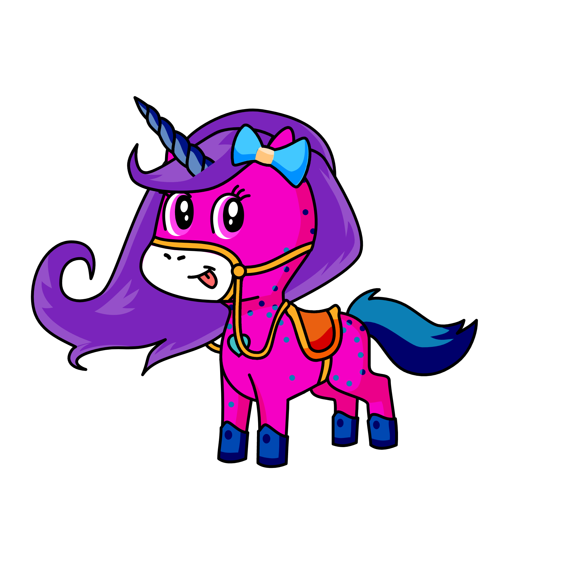Candy woods, the unicorn