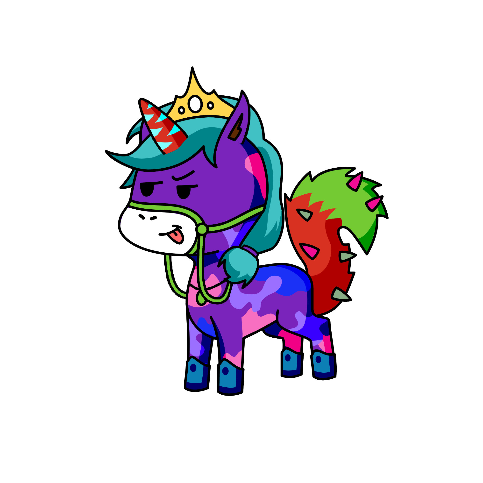 happy, the unicorn