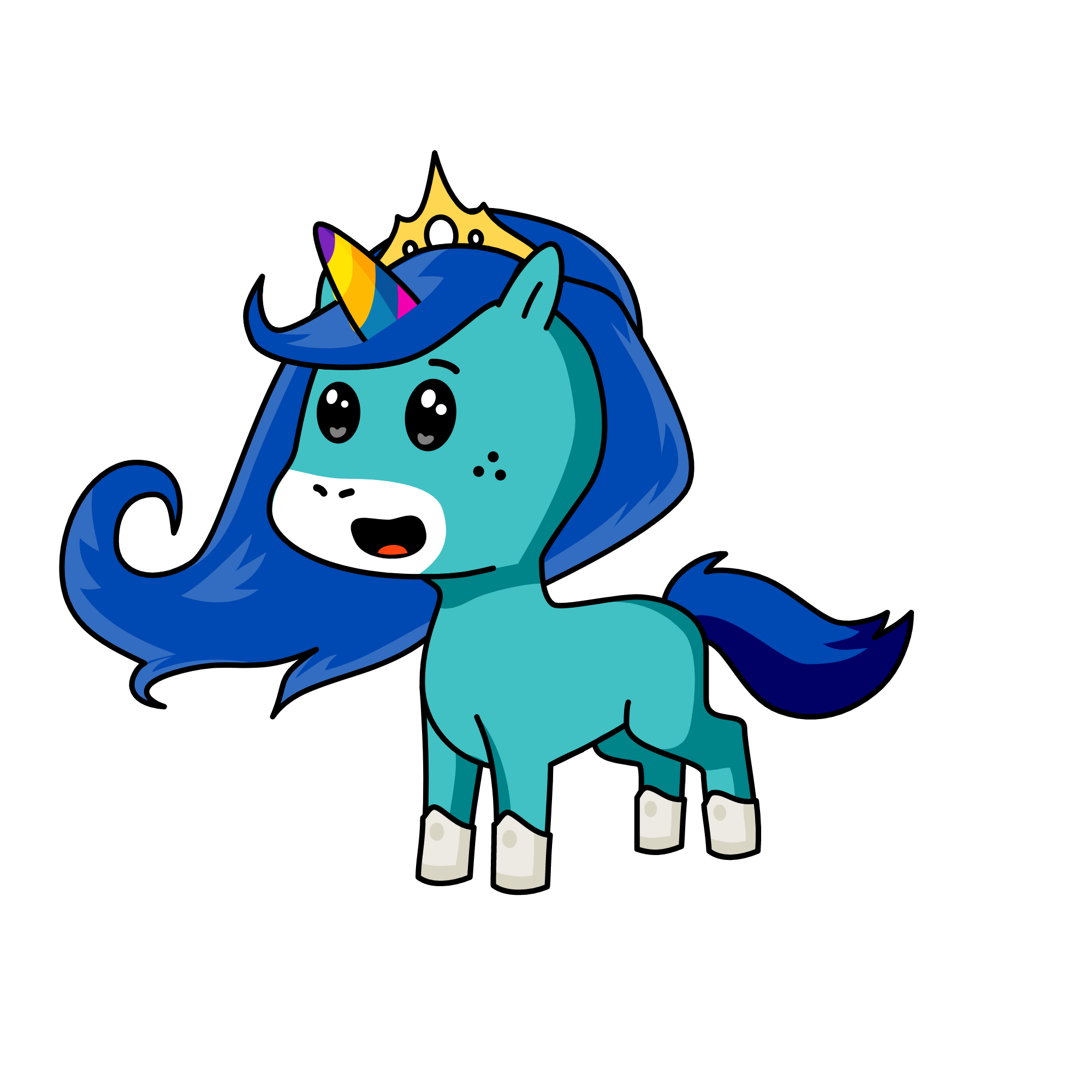 princess clover-moon, the unicorn