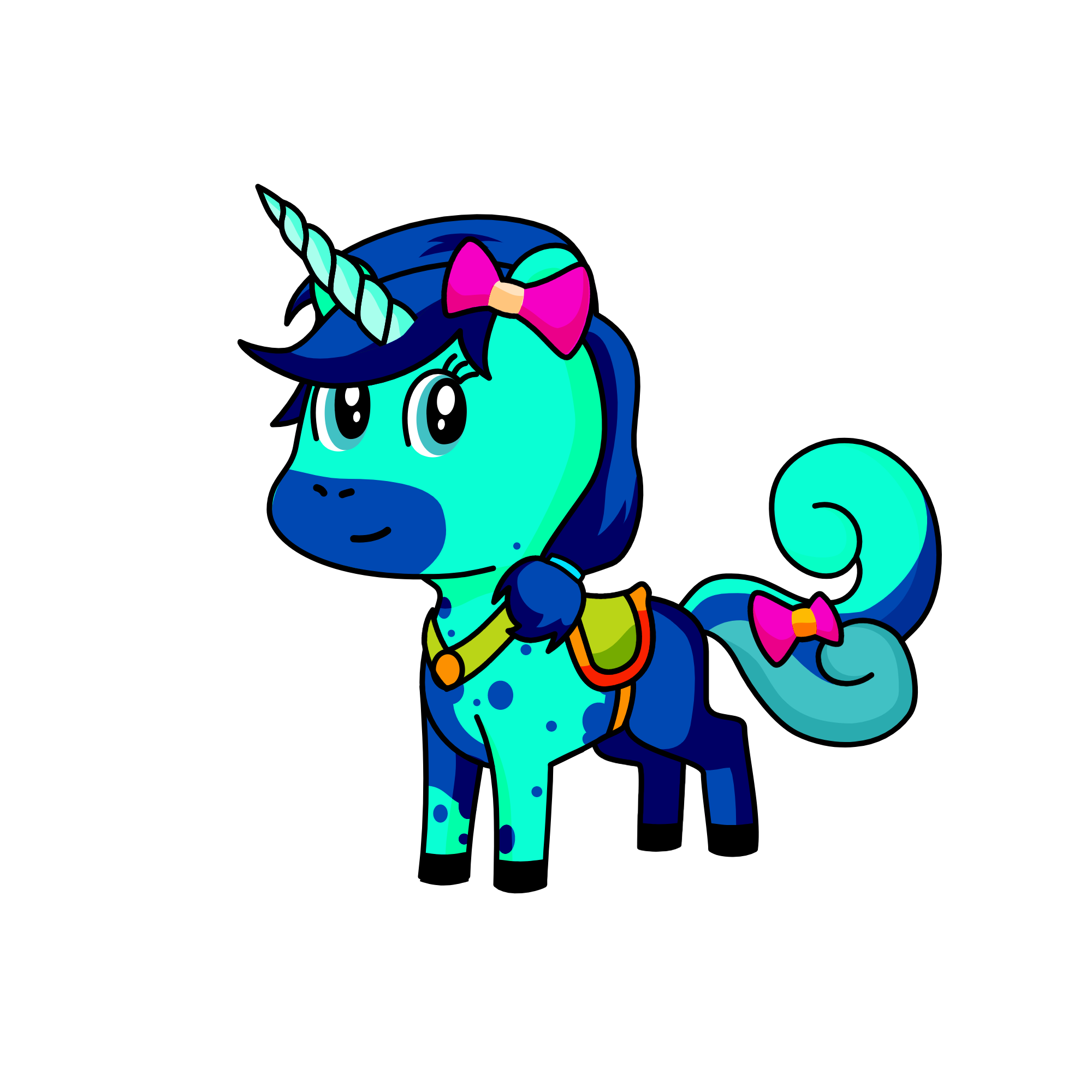 Sky, the unicorn