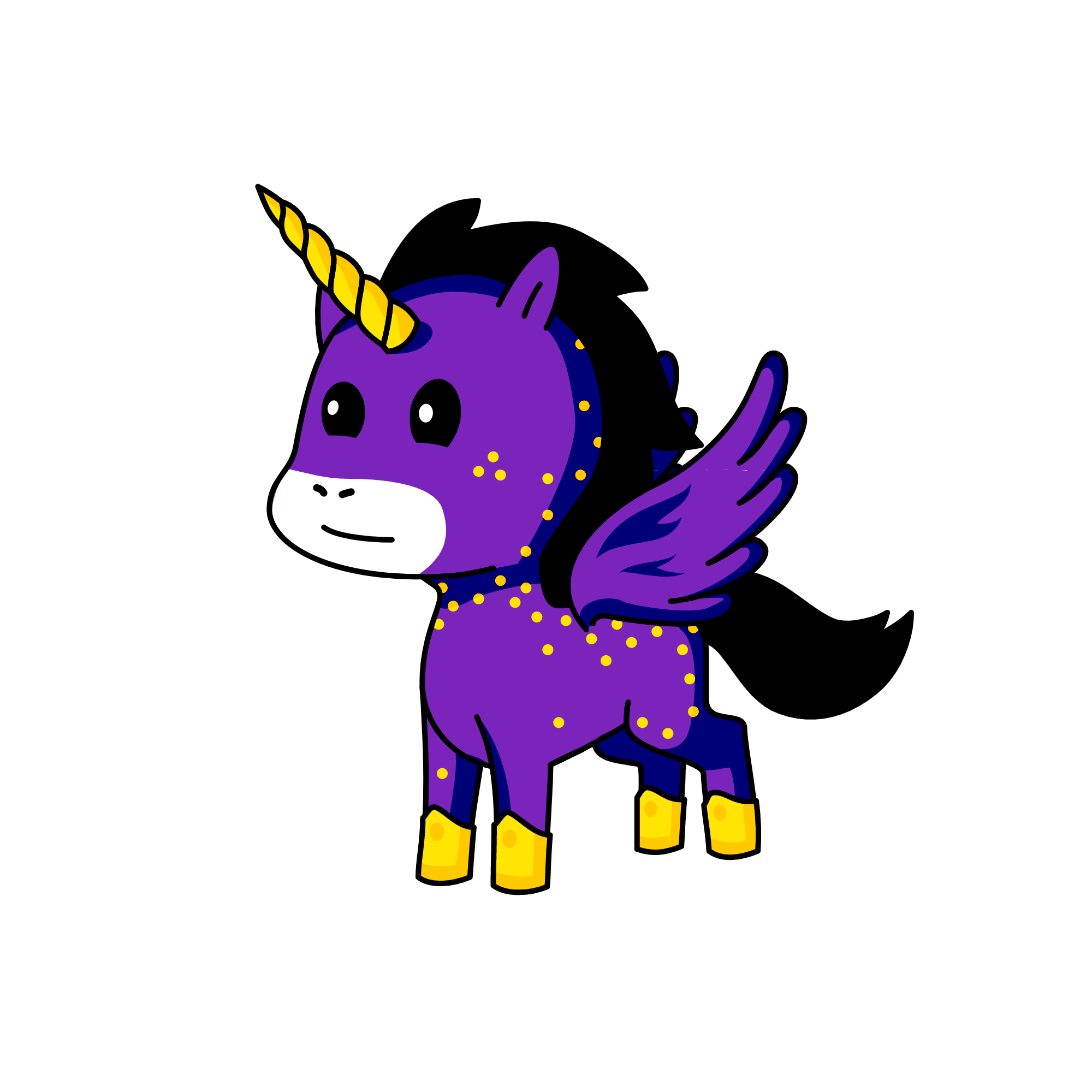 king galaxy, the unicorn
