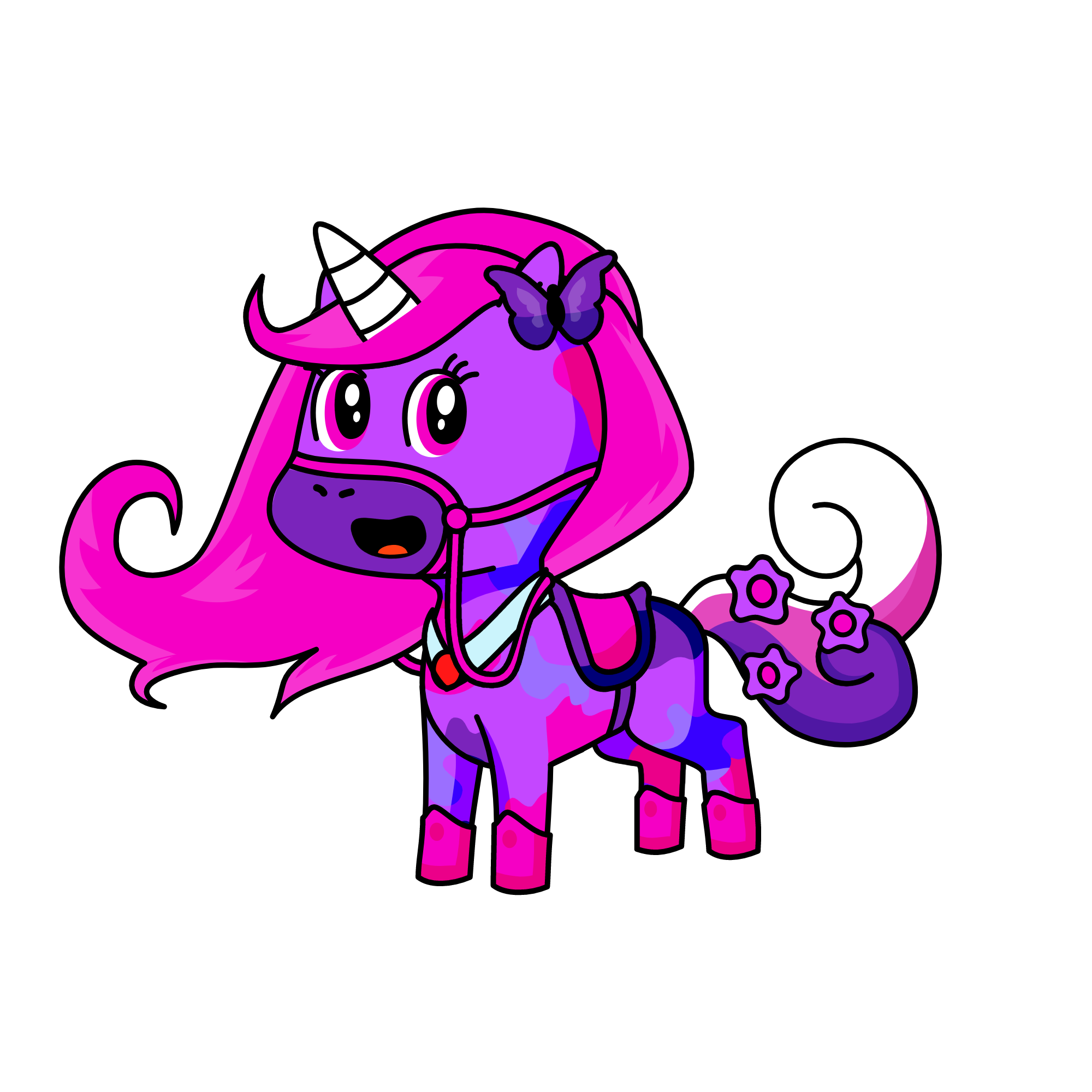 kitty, the unicorn