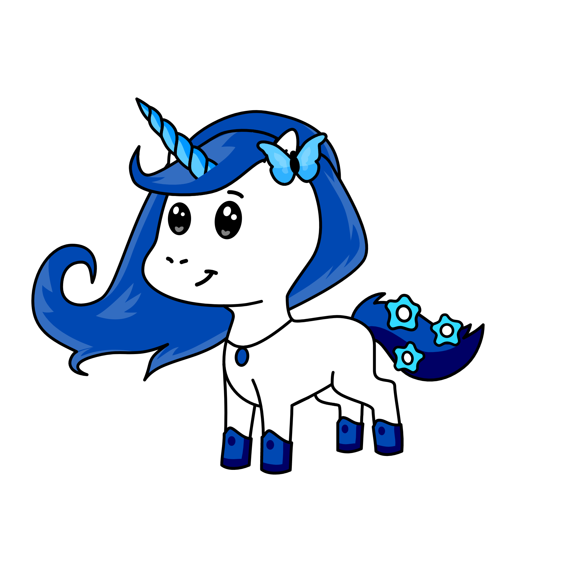 Luna, the unicorn