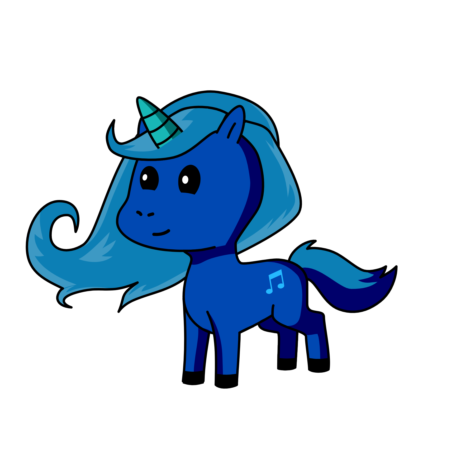melody, the unicorn