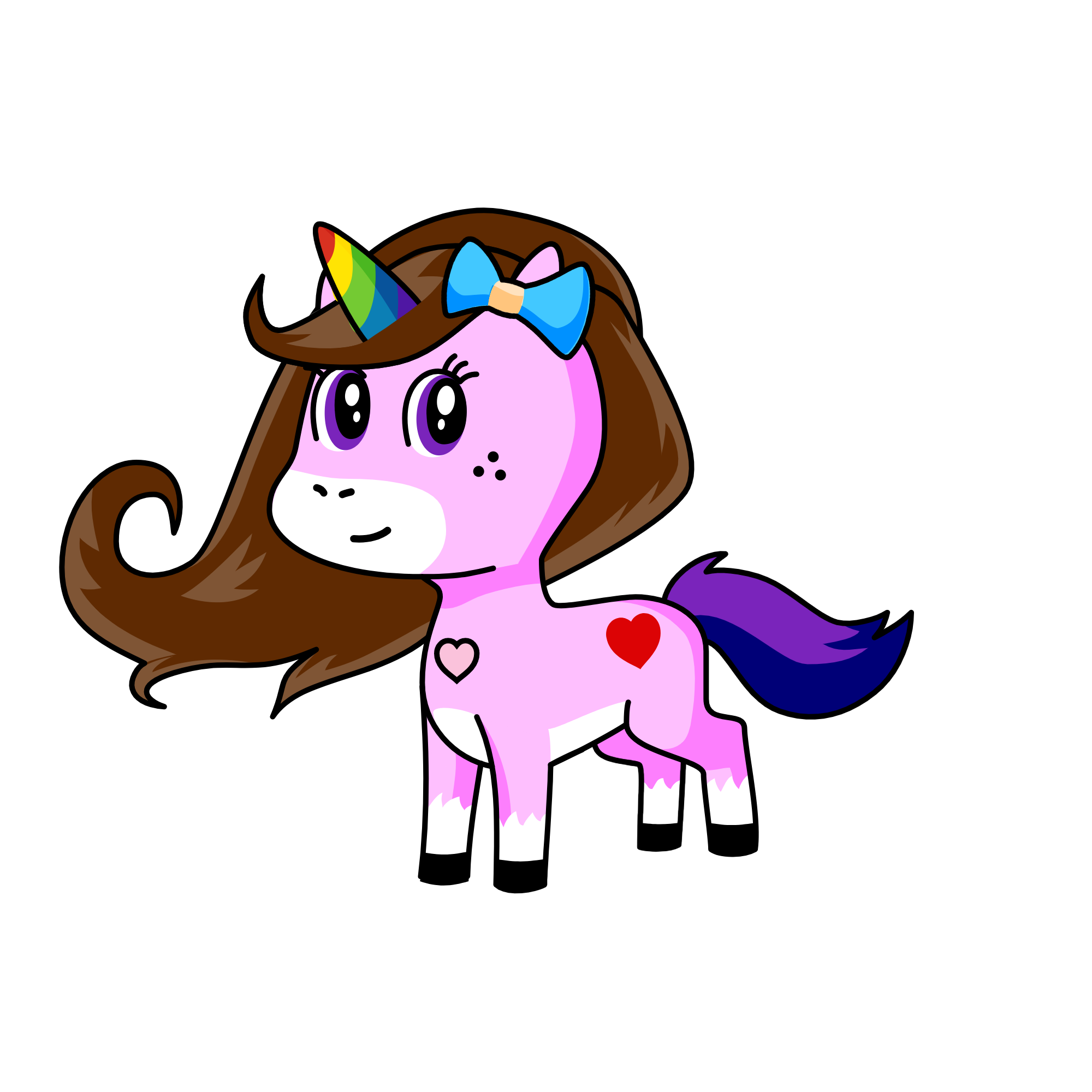 FLUTTERBY, the unicorn