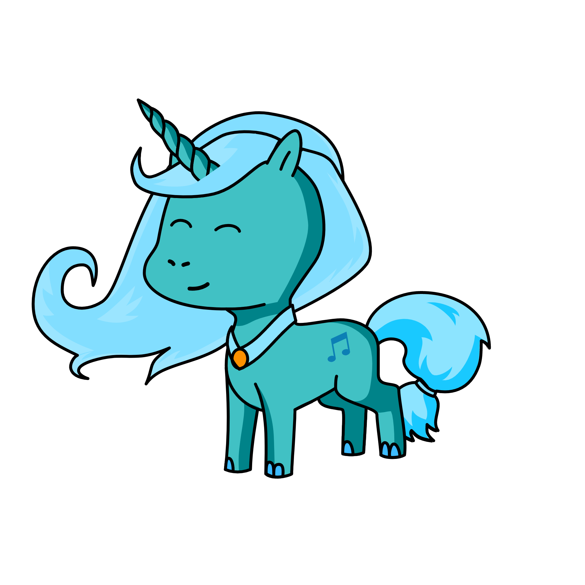 Storm, the unicorn