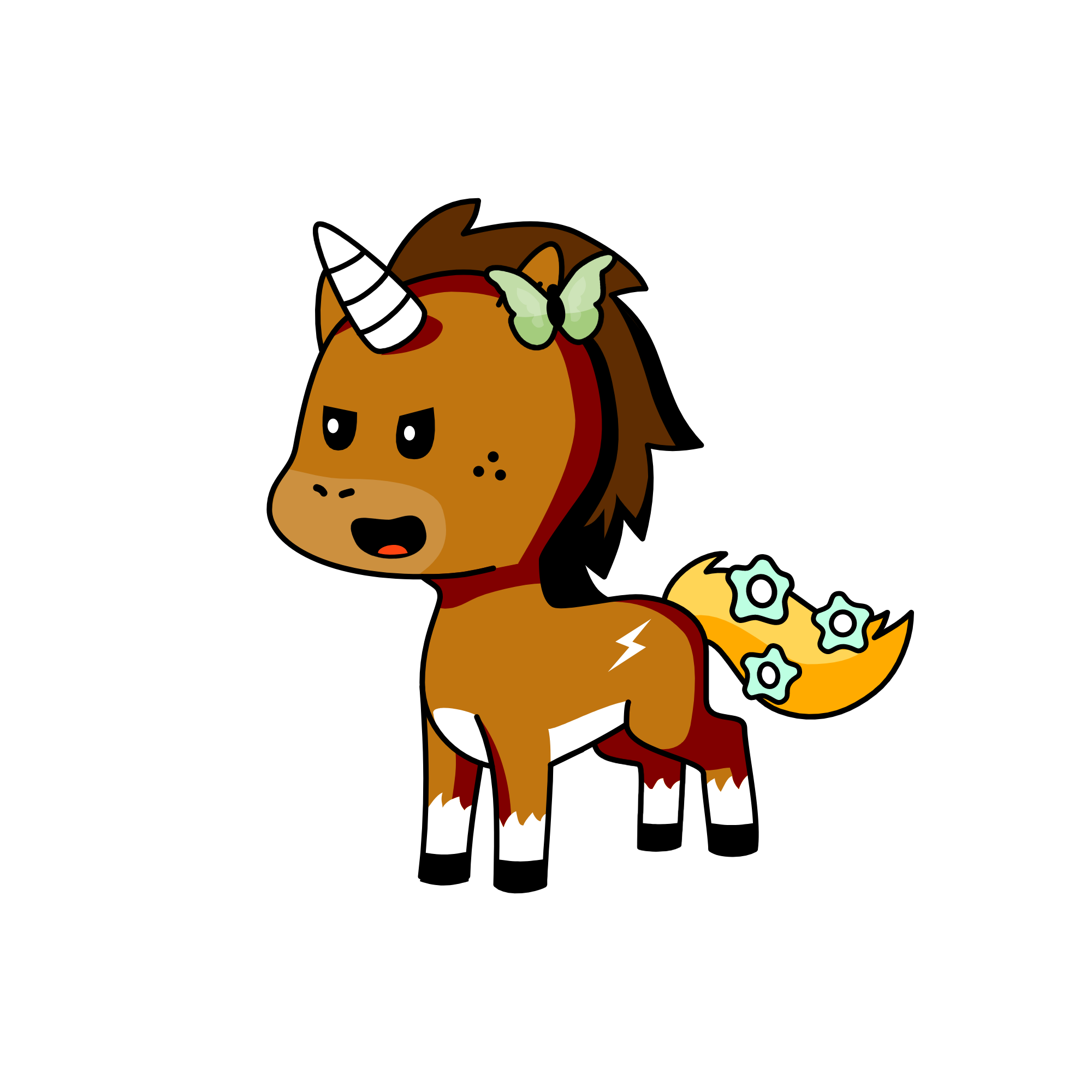 Oreo, the unicorn