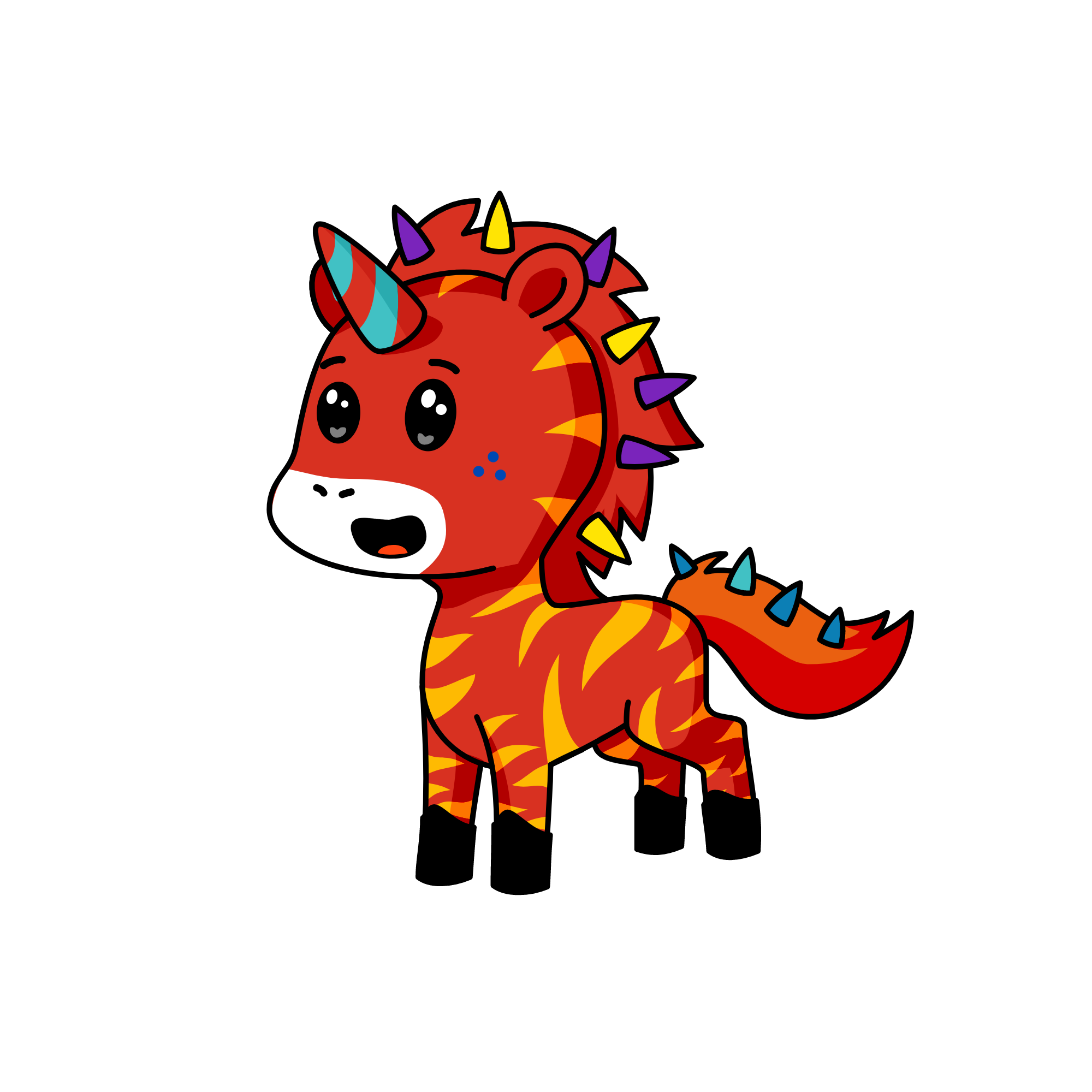 Baby Jack, the unicorn
