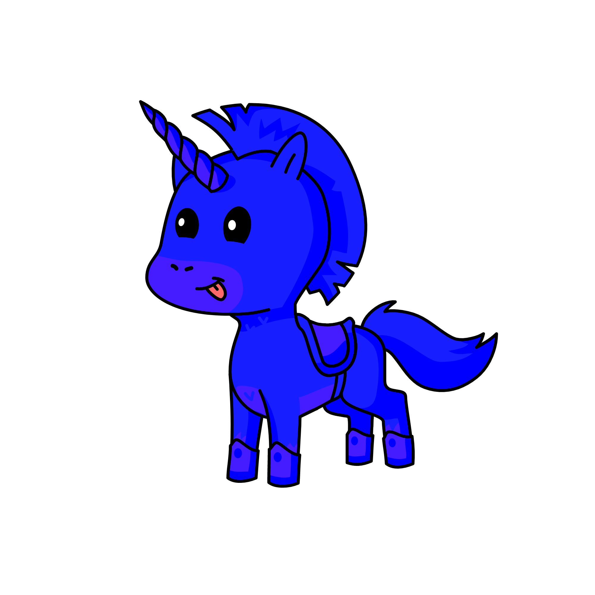 123, the unicorn