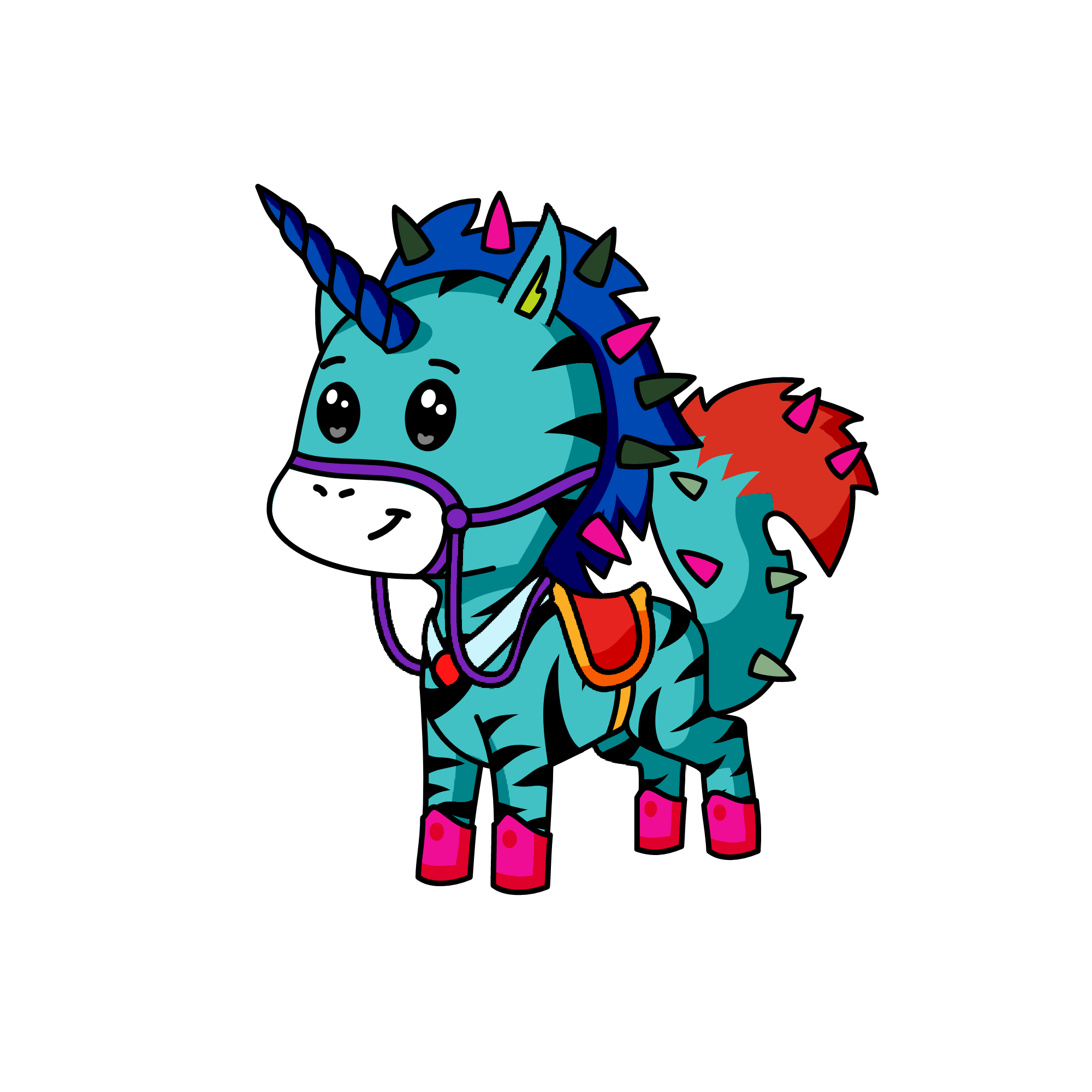 owl, the unicorn