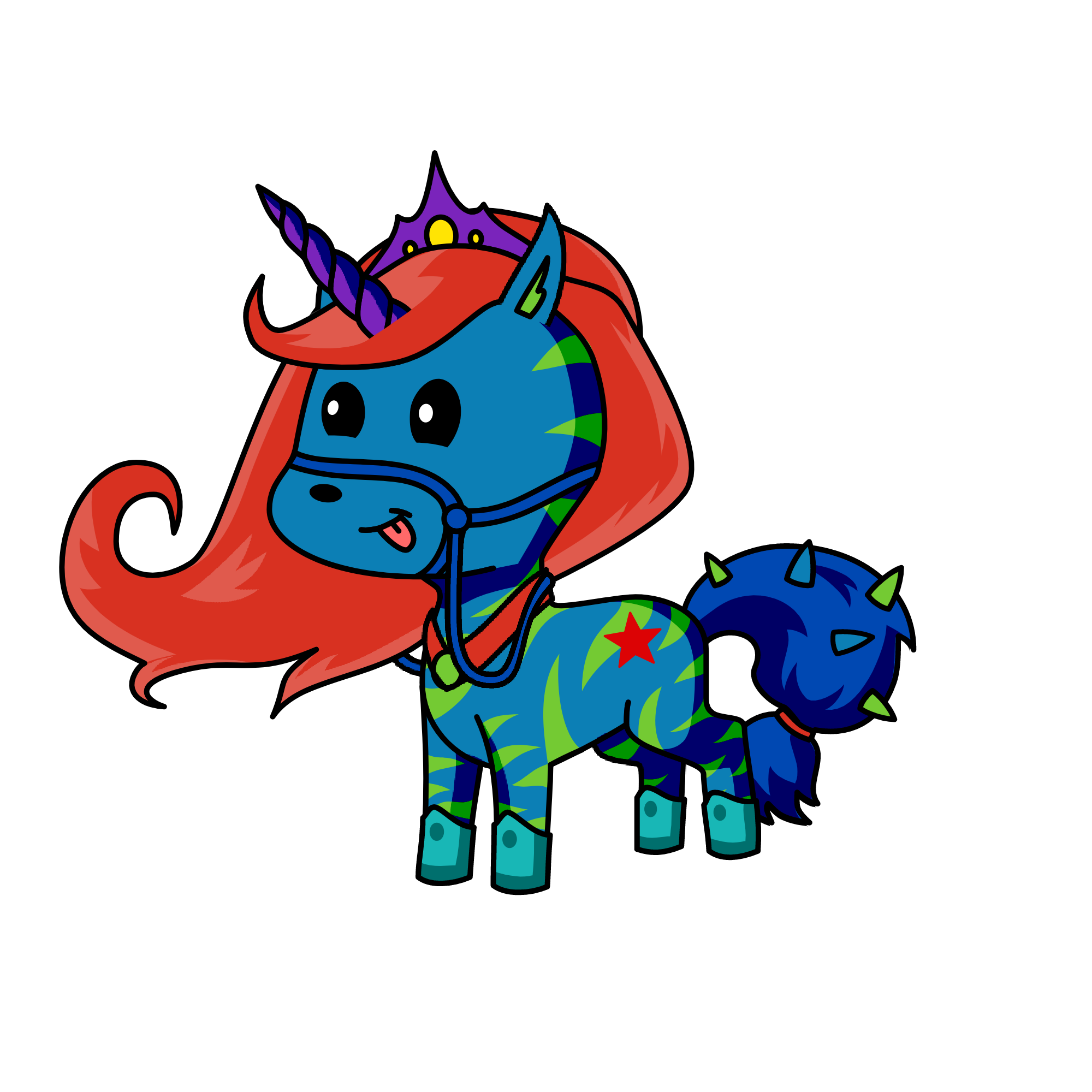 tea time, the unicorn